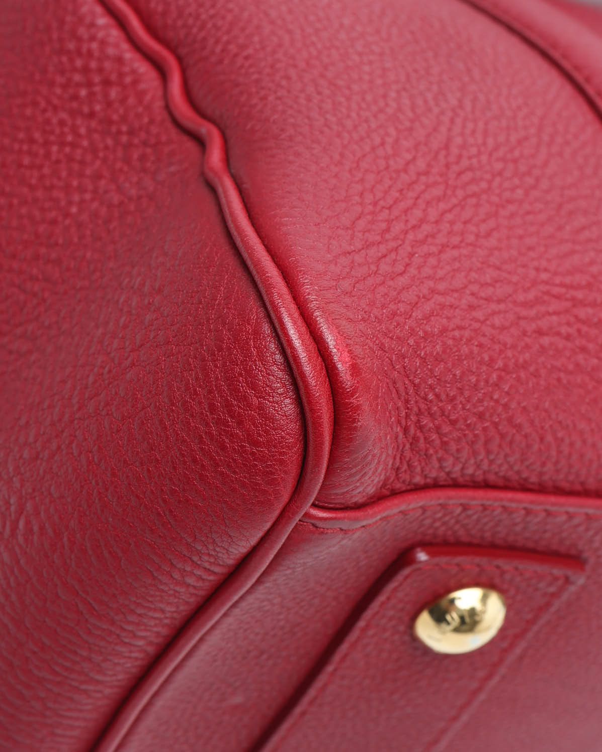 Pre-owned Louis Vuitton Jasper Sofia Coppola Pm Bag In Red
