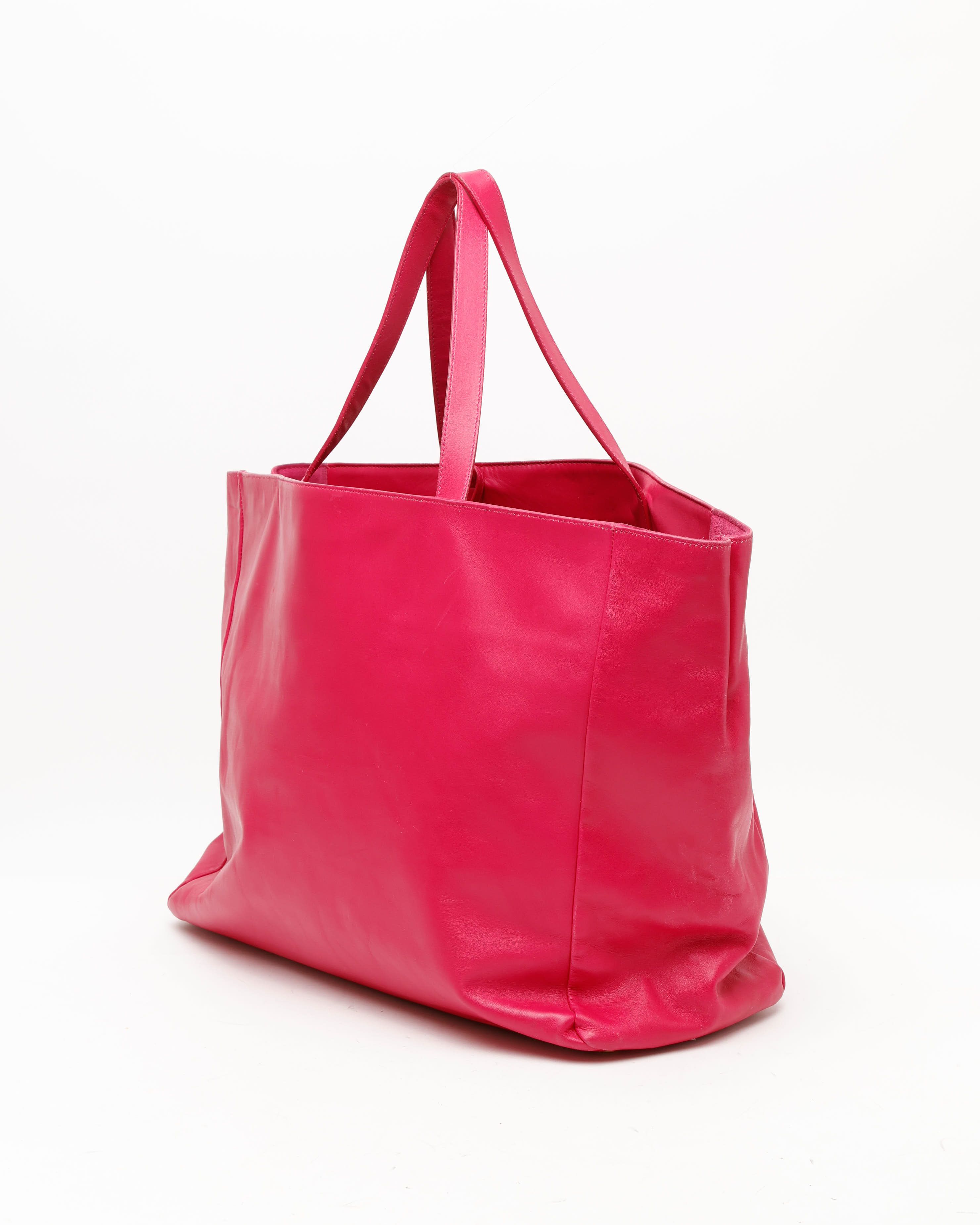 Saint Laurent Large Reversible Shopping Tote Bag