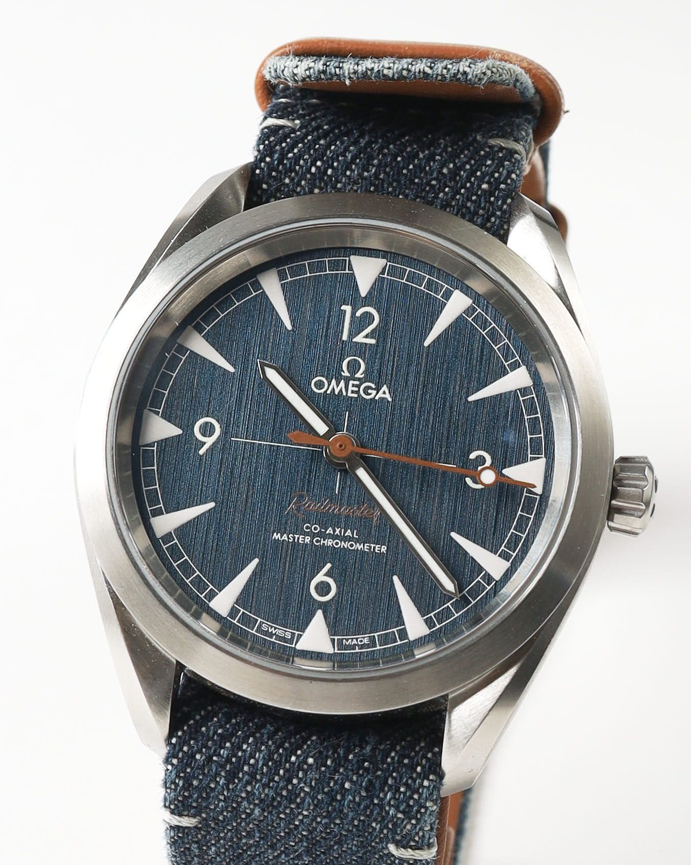 Omega Railmaster 40mm Co-axial Full Set Watch