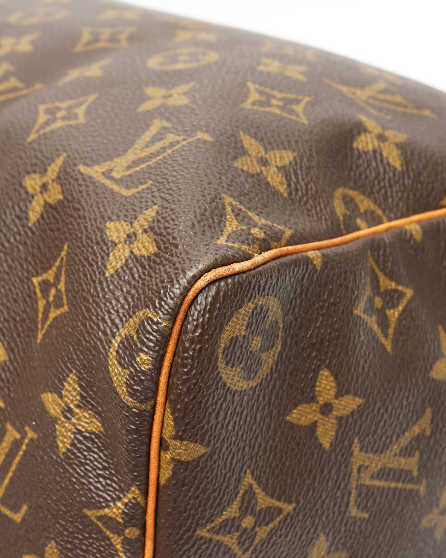 Pre-owned Louis Vuitton Monogram Speedy 40 Bag In Brown