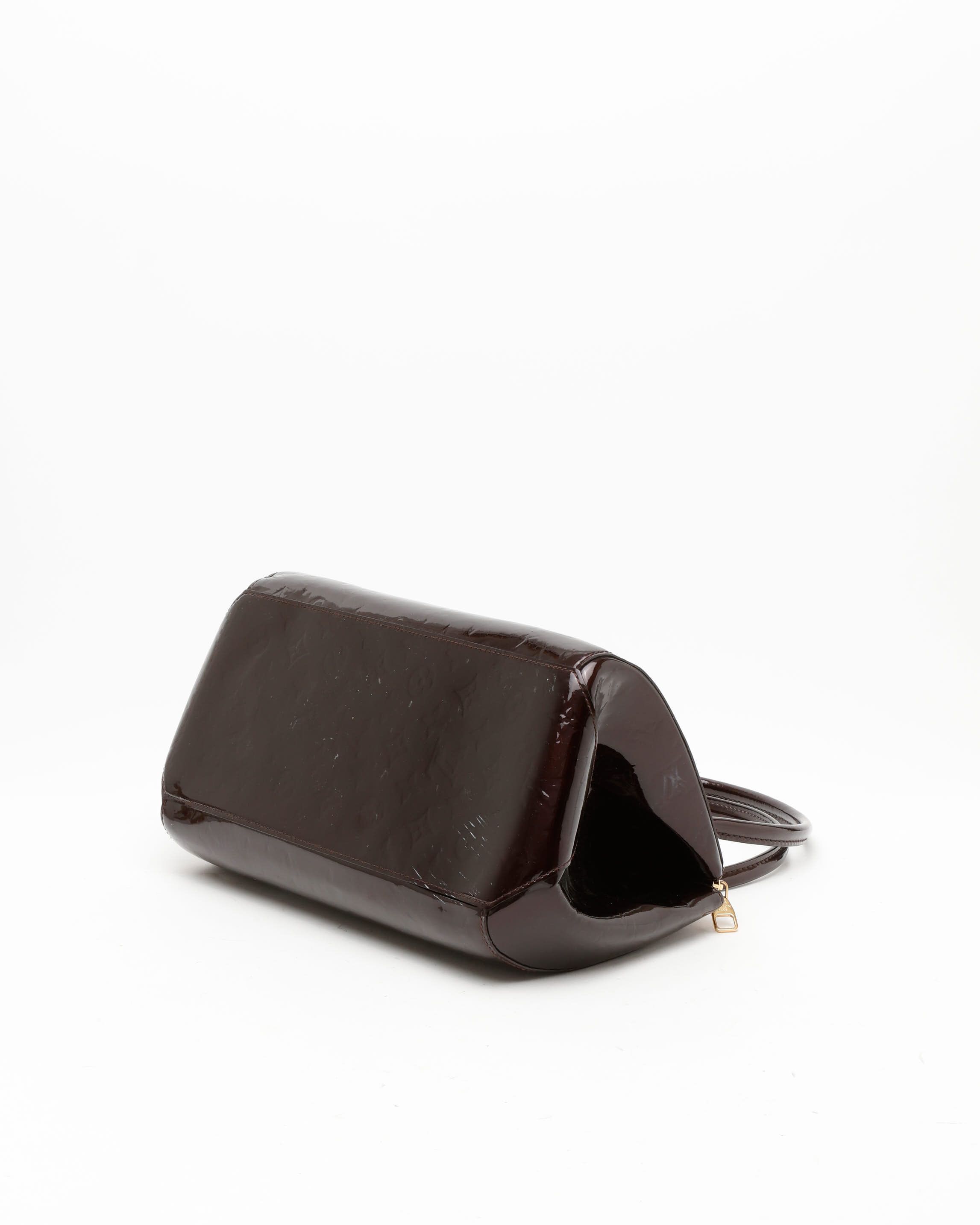 Pre-owned Louis Vuitton Vernis Sherwood Gm Bag
