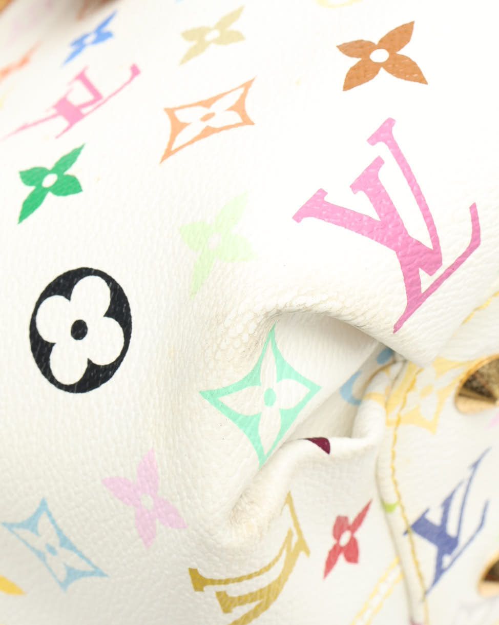 Pre-owned Louis Vuitton Murakami Annie Mm Tote Bag