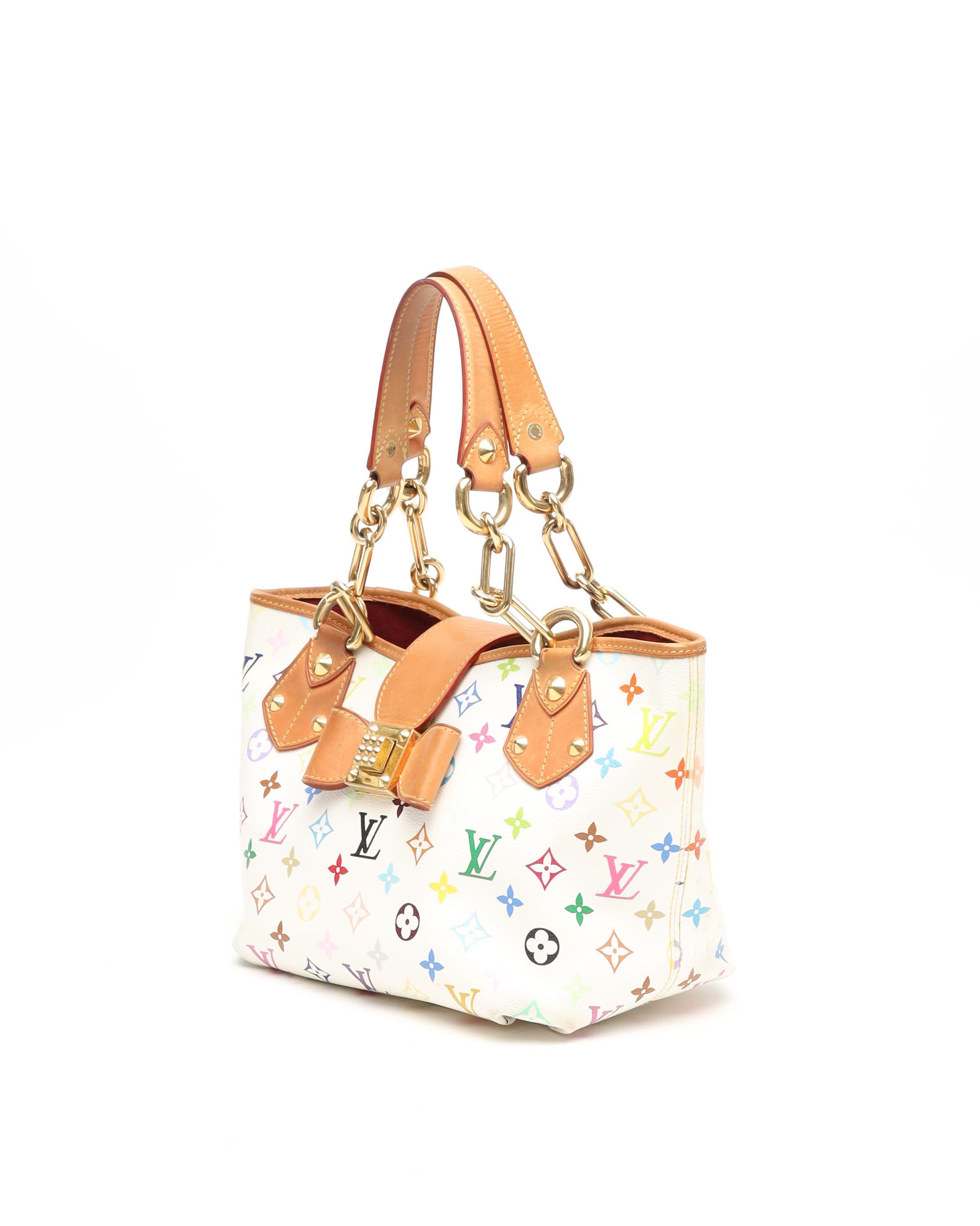 Pre-owned Louis Vuitton Murakami Annie Mm Tote Bag