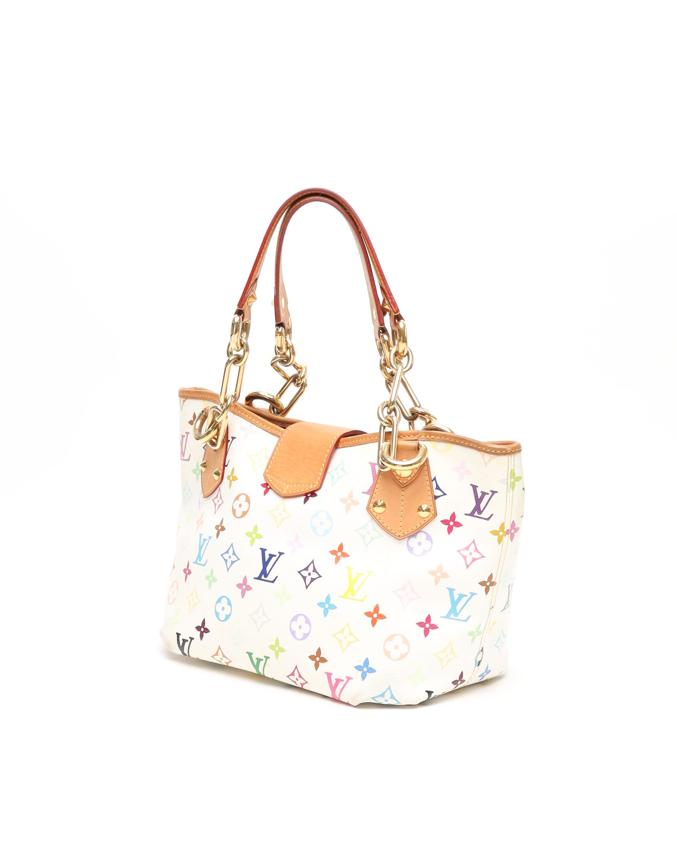 Pre-owned Louis Vuitton Murakami Annie Mm Tote Bag