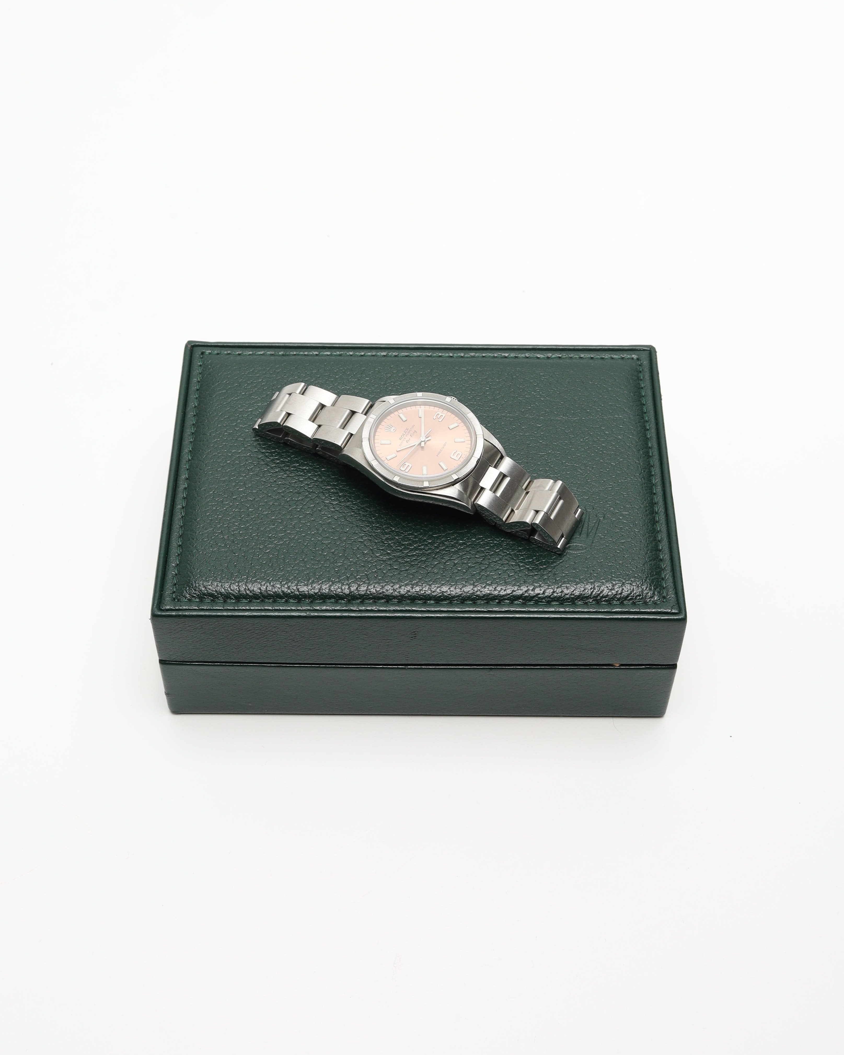 Rolex Air-king 34mm Ref 14010 1997 Watch In Metallic