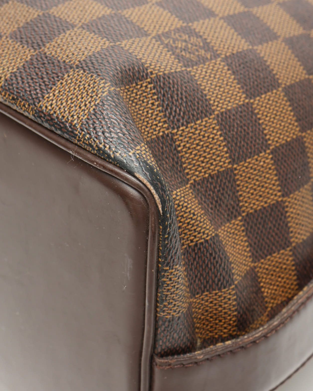 Pre-owned Louis Vuitton Damier Chelsea Tote Bag In Brown
