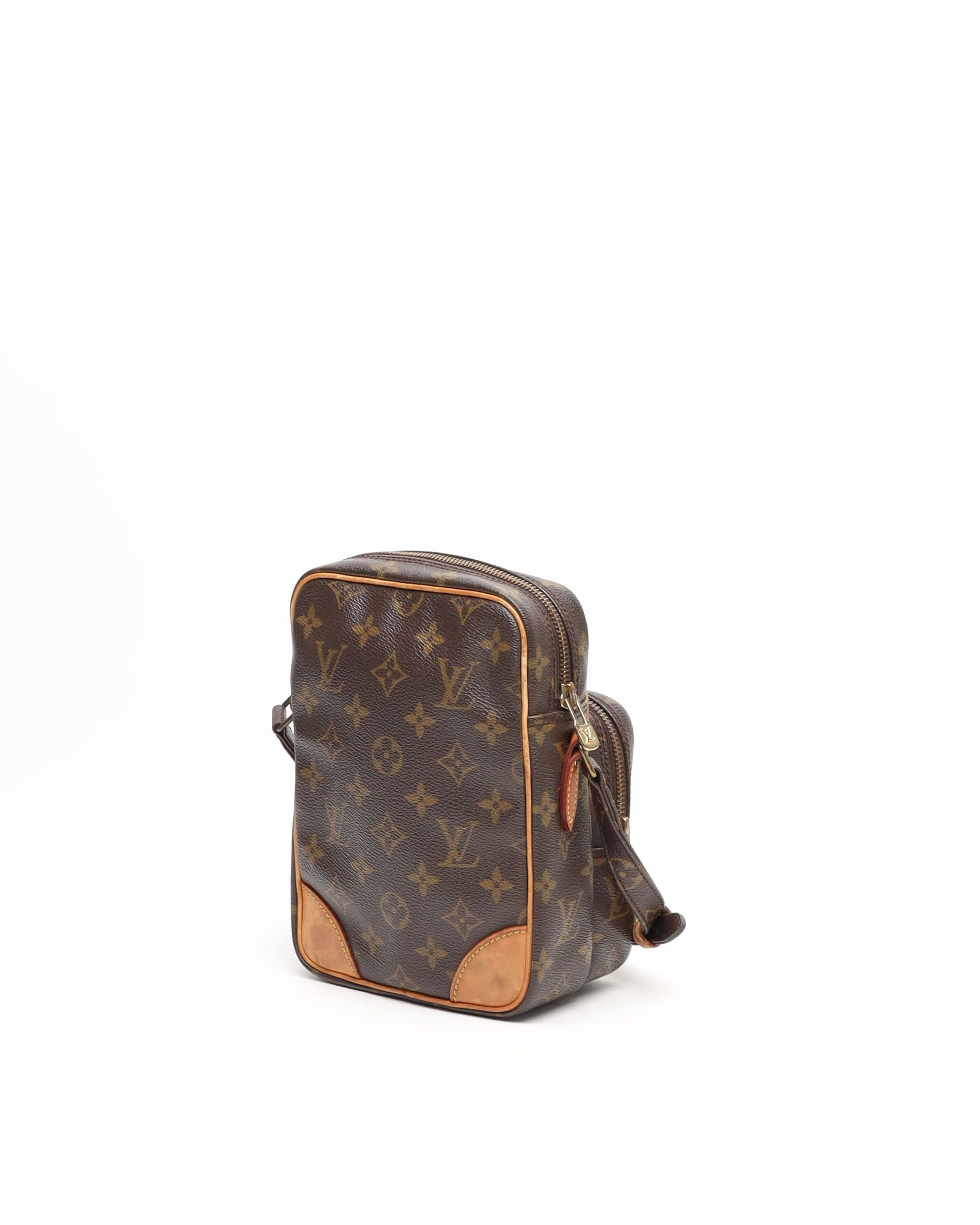 Pre-owned Louis Vuitton Monogram Amazon Bag In Brown