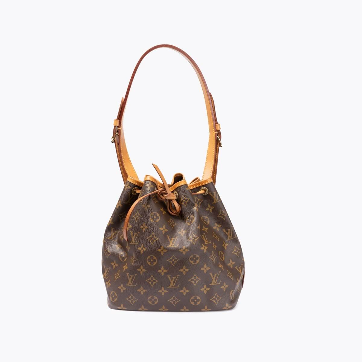 LOUIS VUITTON Monogram Petit Noé Shoulder Bag