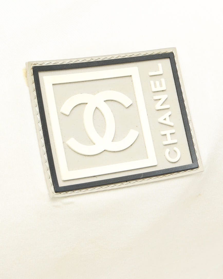 Pre-owned Chanel Sport Line Weekend Bag In Sand