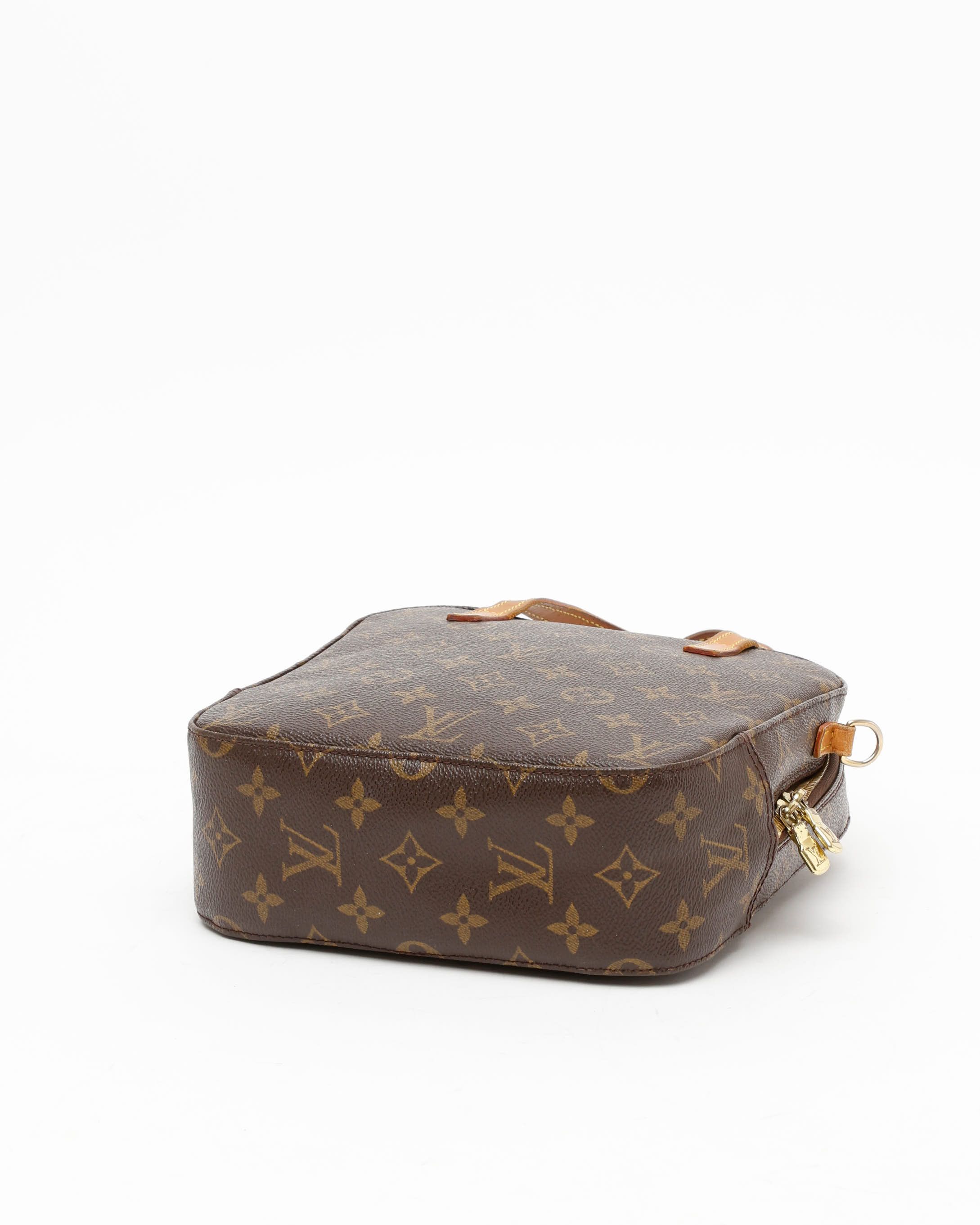 Pre-owned Louis Vuitton Monogram Spontini Bag In Brown