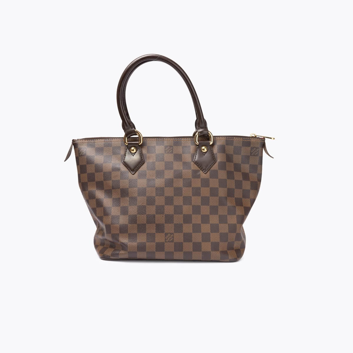 LOUIS VUITTON Saleya PM Damier Ebene Bag