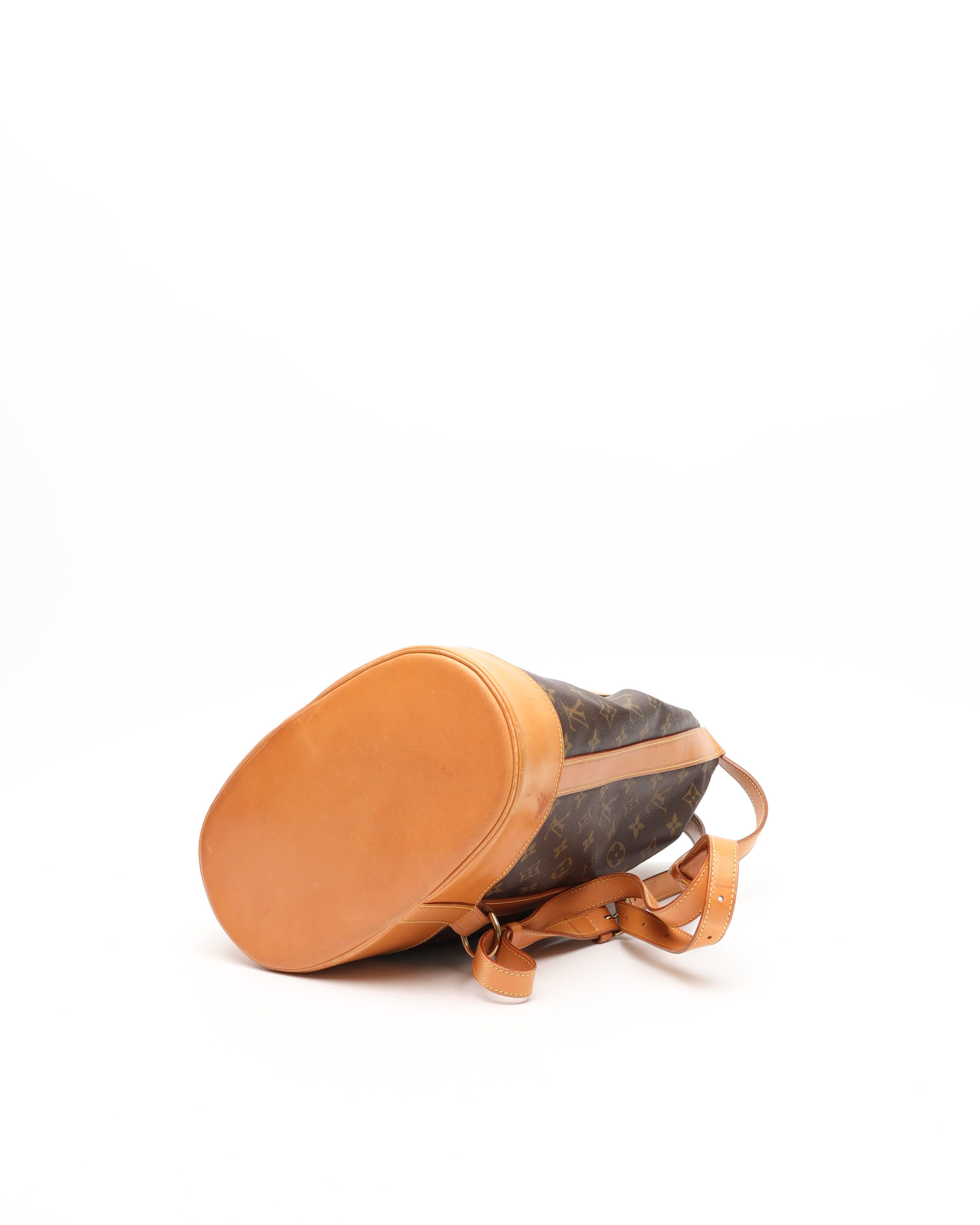 Pre-owned Louis Vuitton Monogram Randonée Pm Bag In Brown