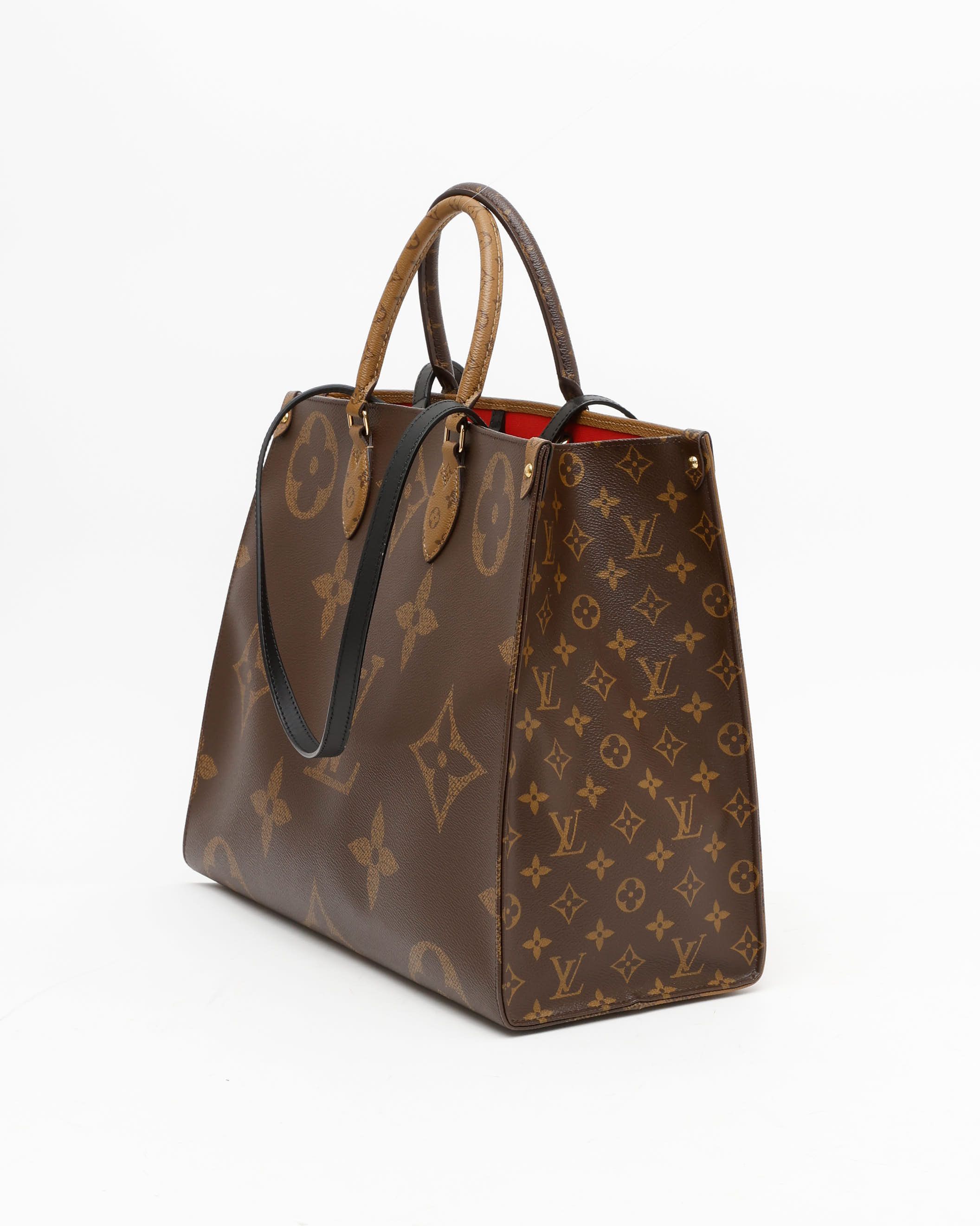 Pre-owned Louis Vuitton Giant Onthego Gm Bag