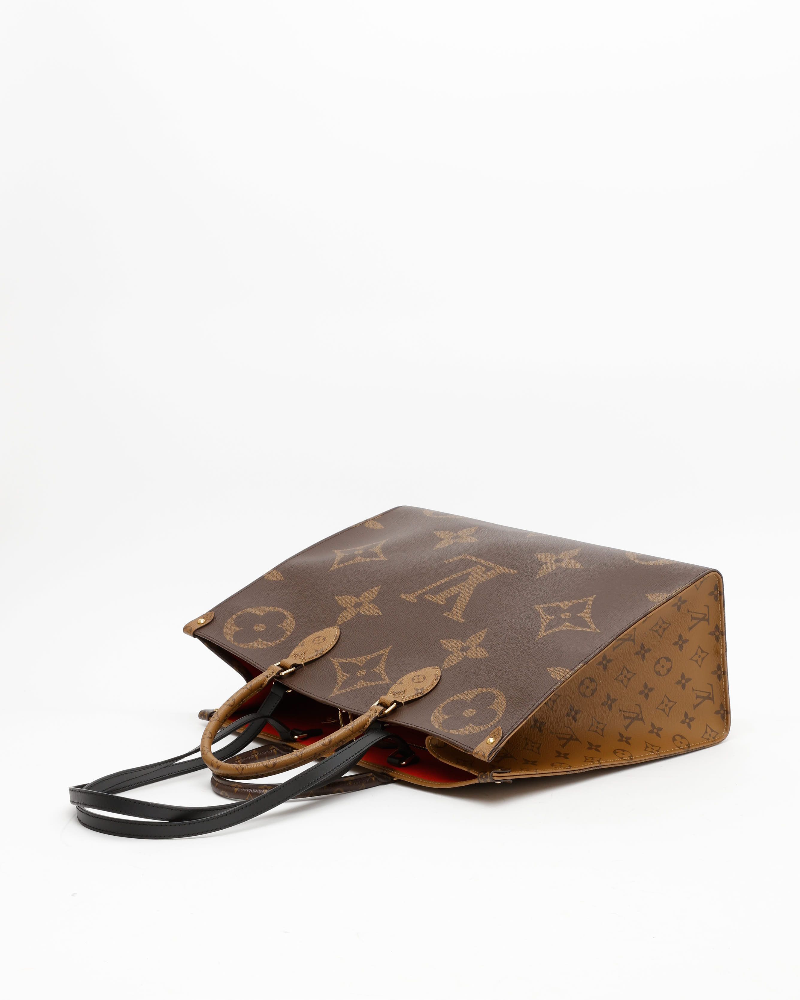 Pre-owned Louis Vuitton Giant Onthego Gm Bag