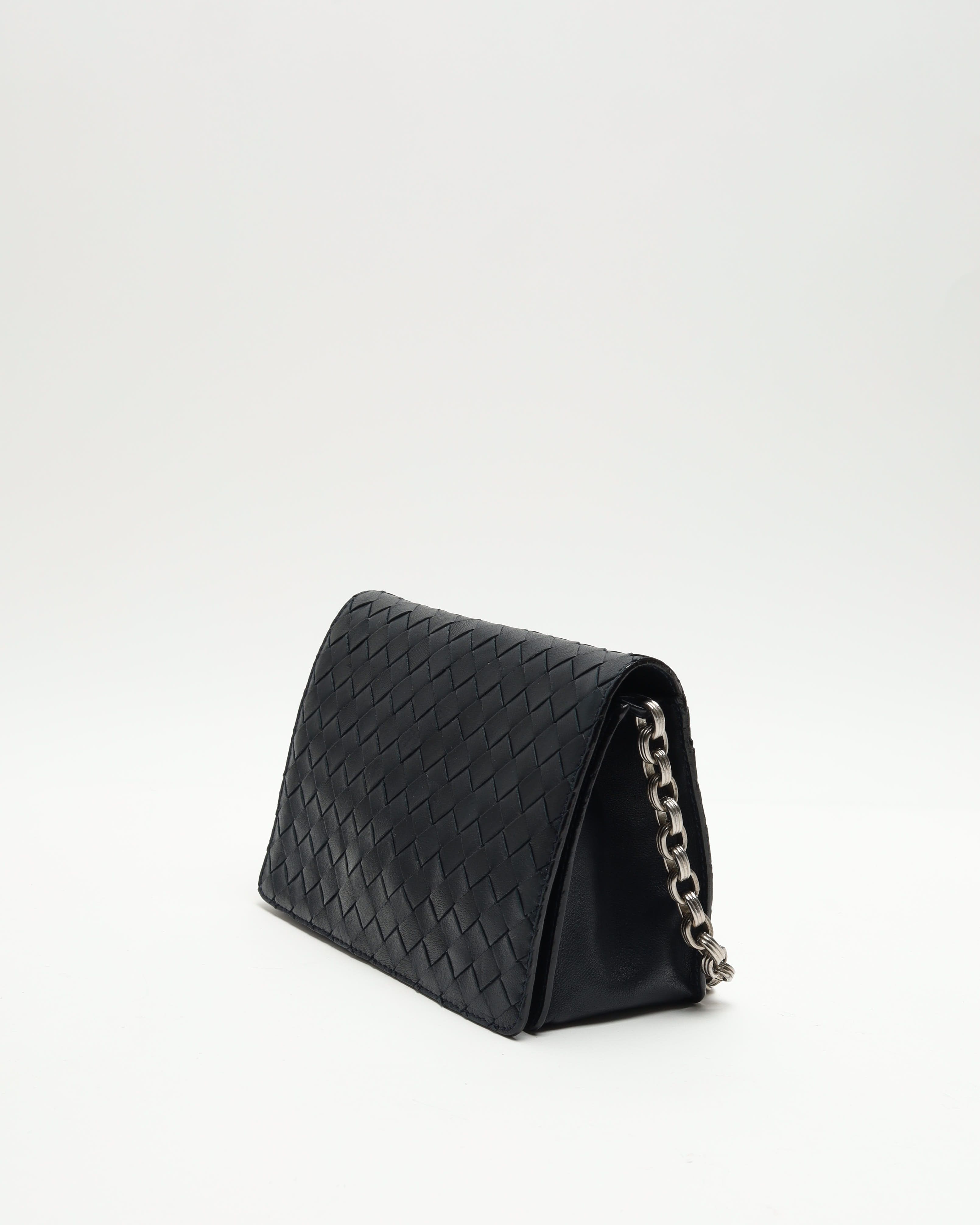 Bottega Veneta Intrecciato Wallet On Chain Bag