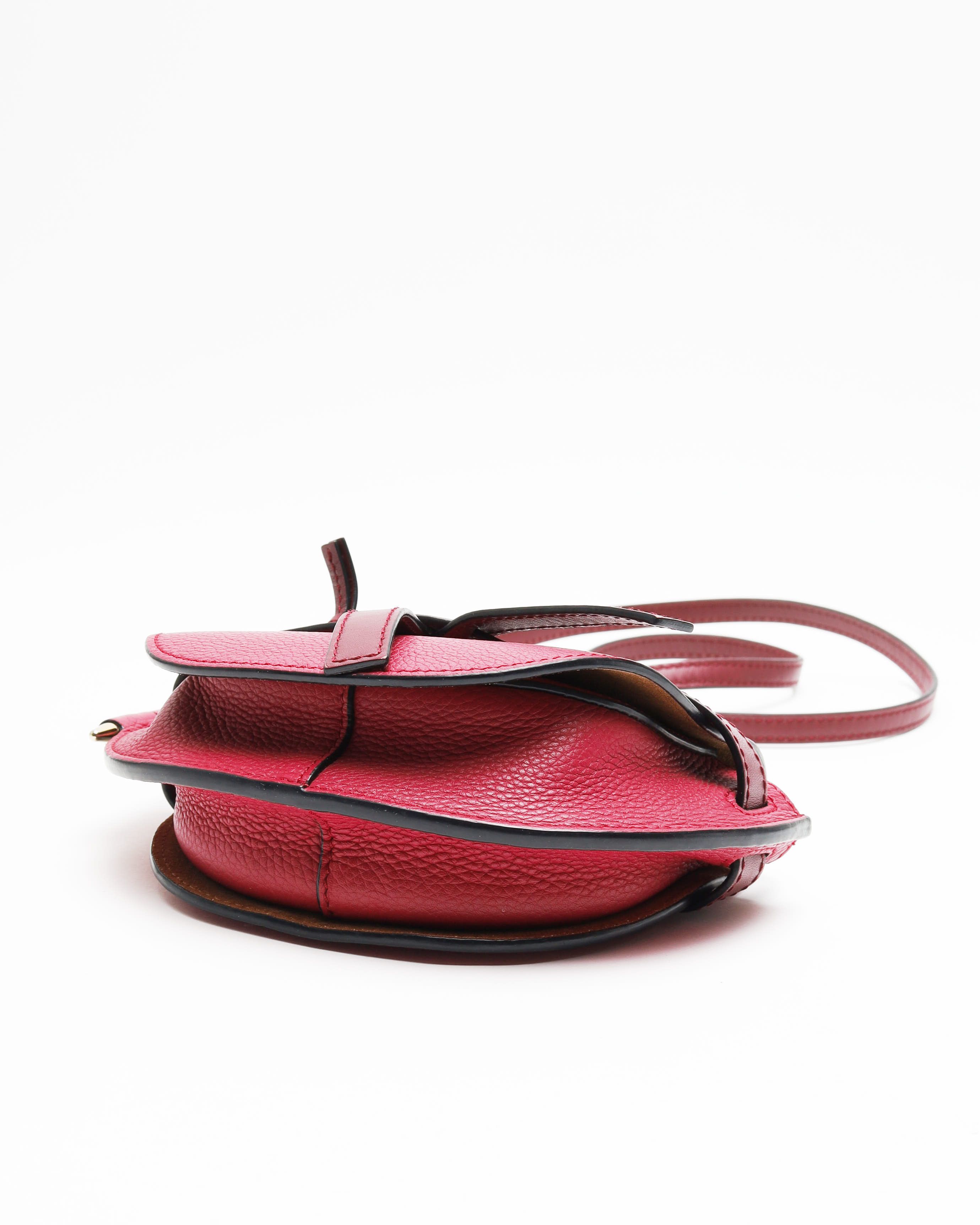 Loewe Mini Gate Bag In Red