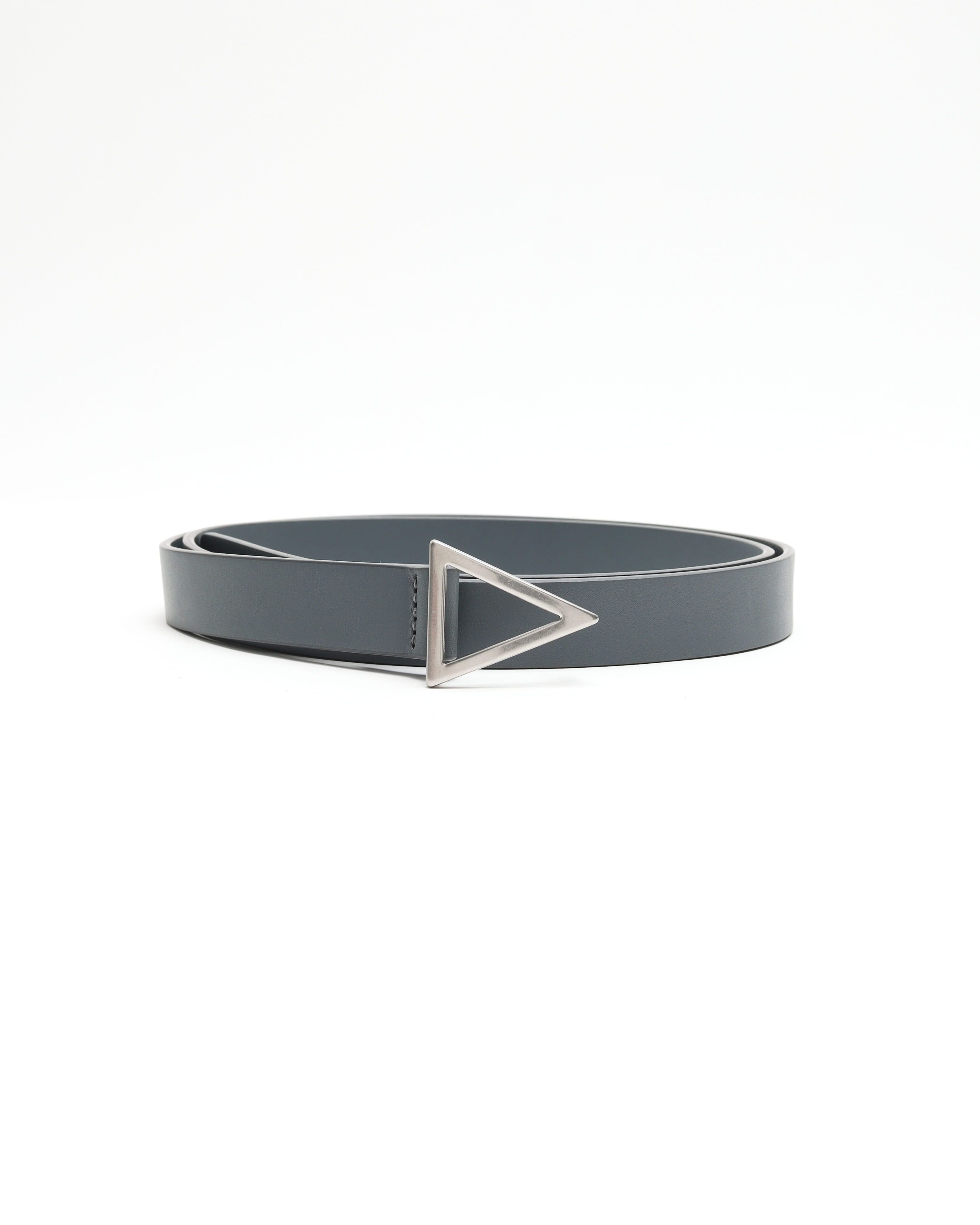 Bottega Veneta Triangle Belt In Gray