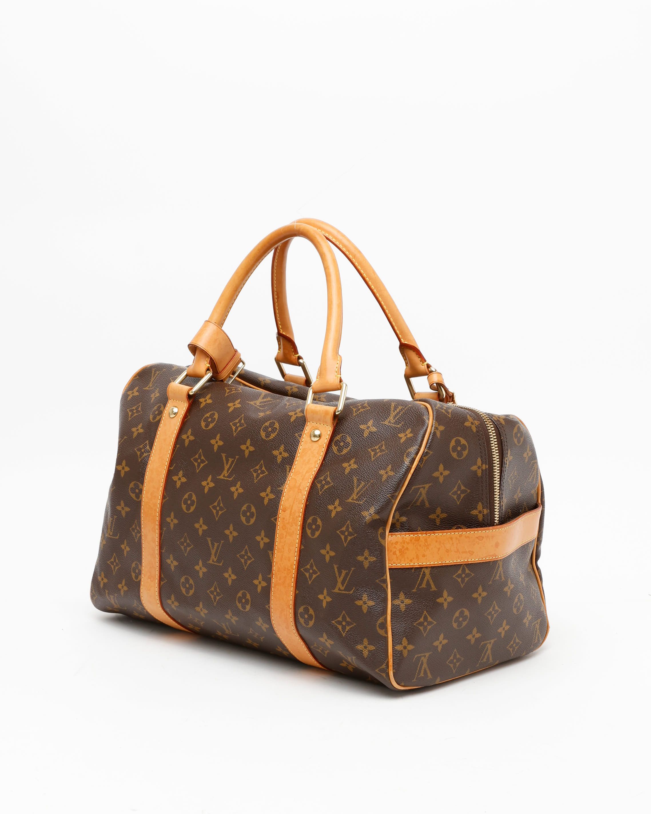 Pre-owned Louis Vuitton Monogram Carryall Weekend Bag