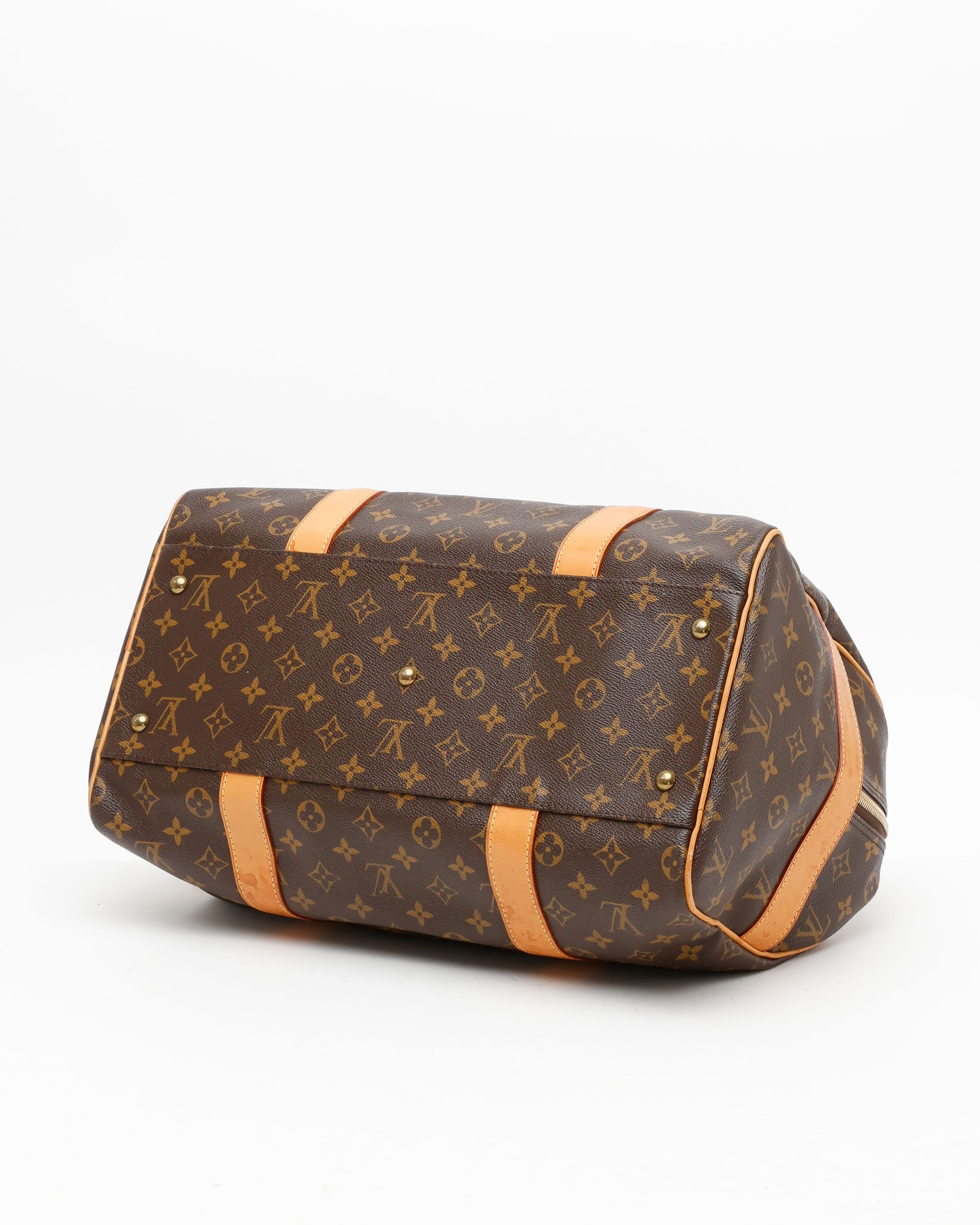 Pre-owned Louis Vuitton Monogram Carryall Weekend Bag