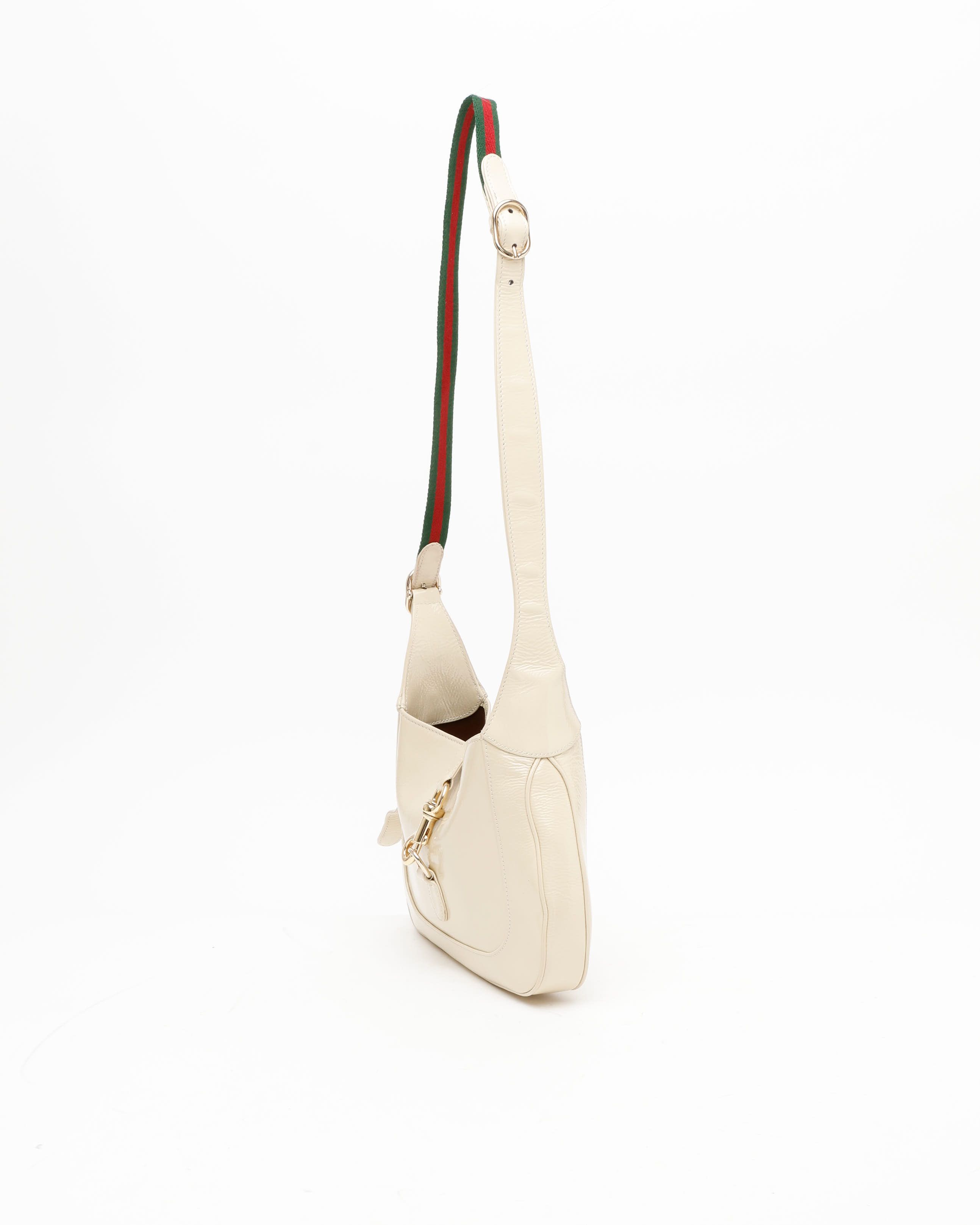 Gucci Patent Medium New Jackie Bag