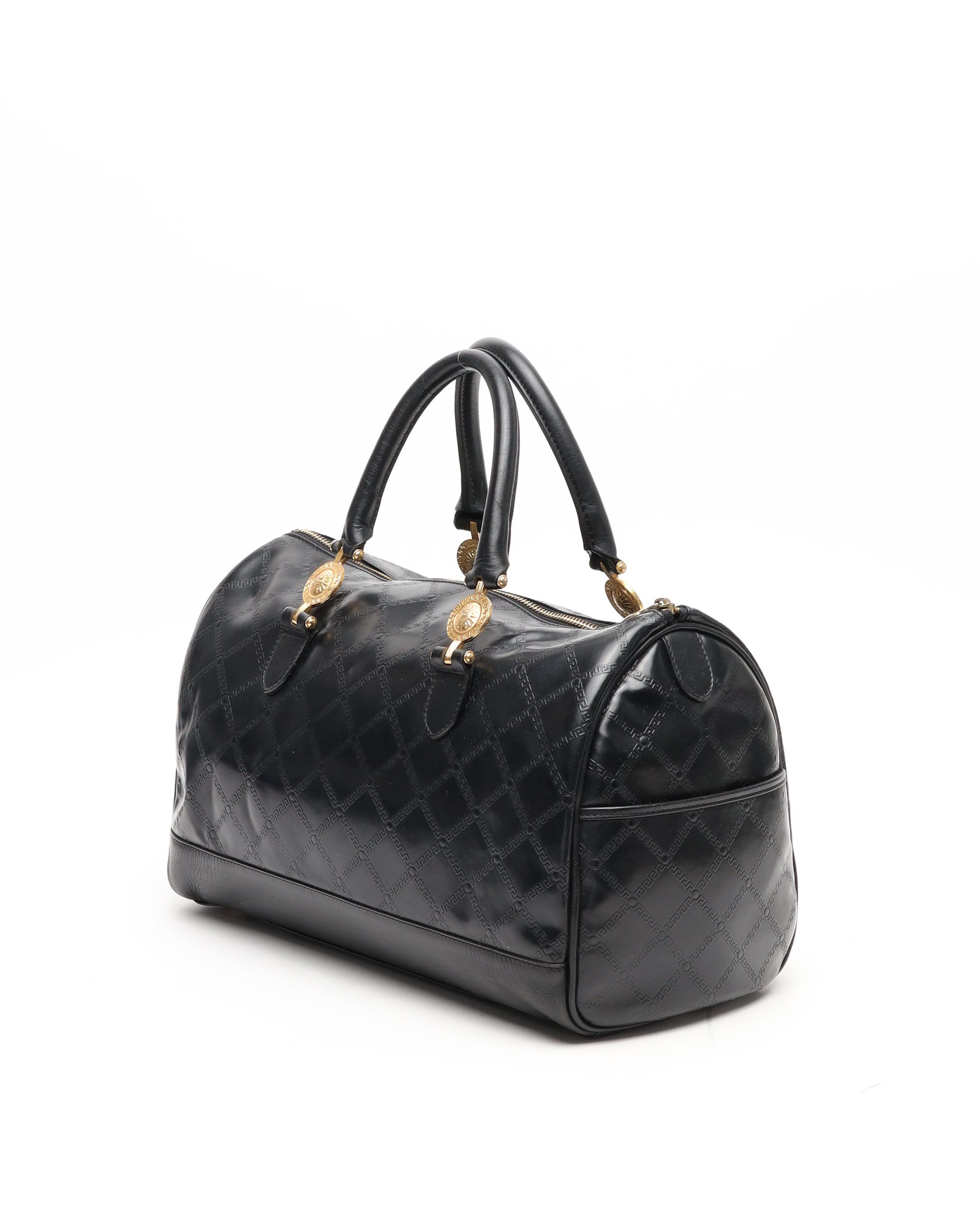 Versace Sunburst Boston Bag