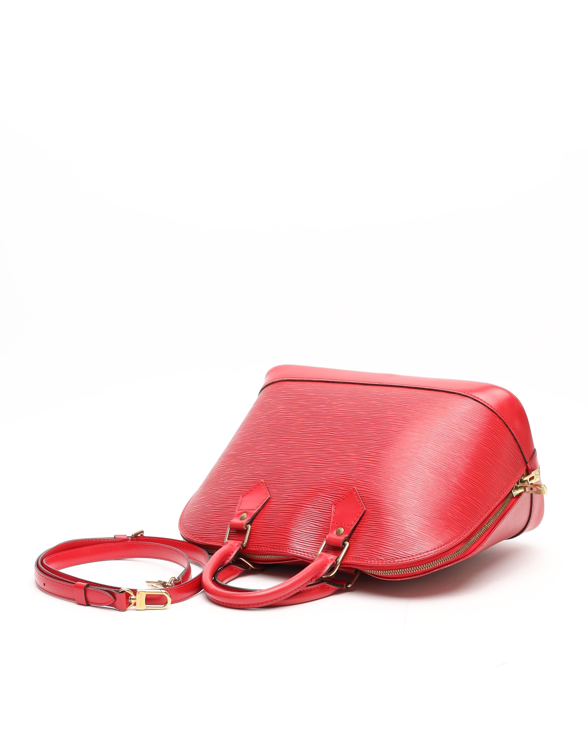 Pre-owned Louis Vuitton Epi Alma Pm Bandoulière Bag