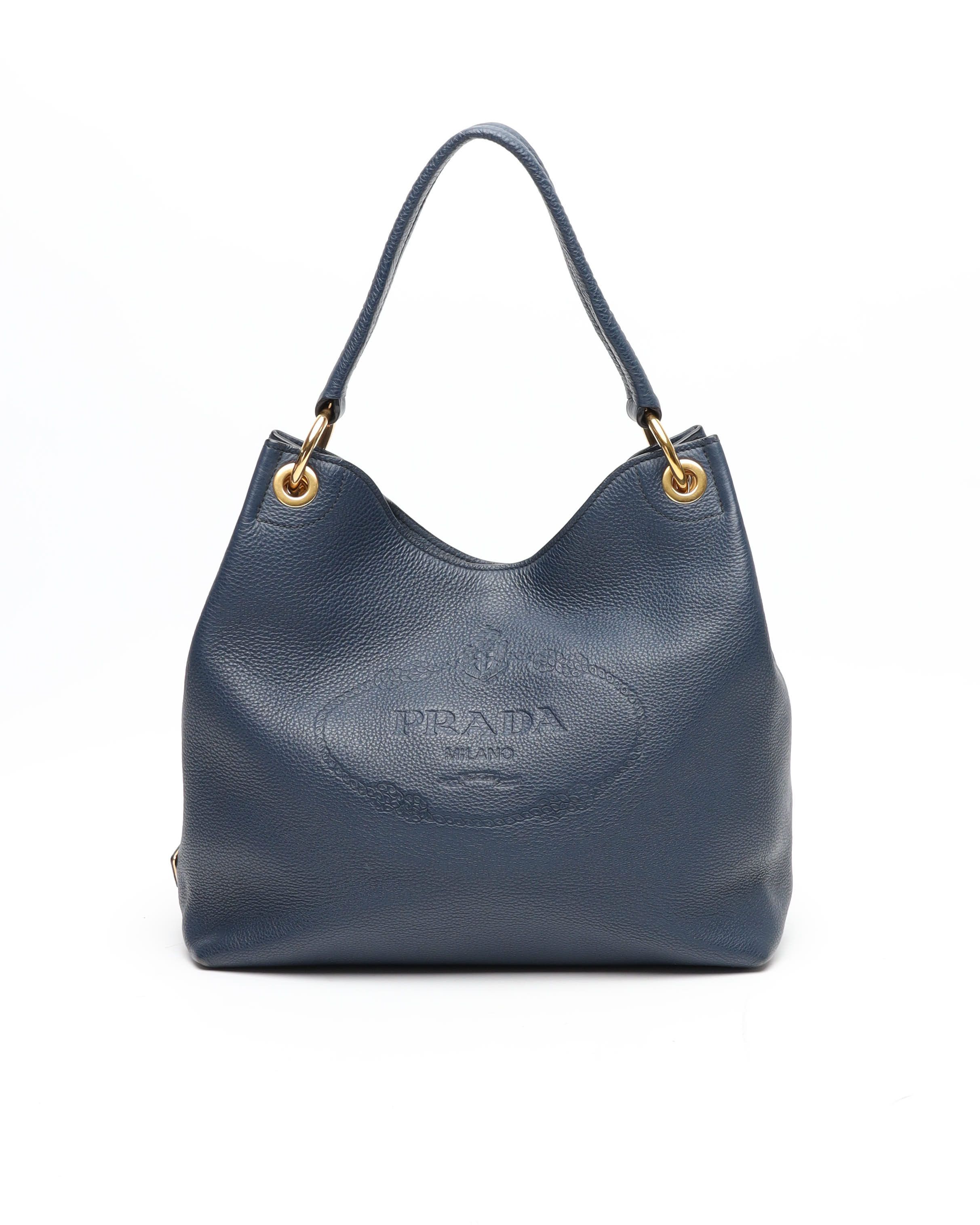Prada Vitello Phenix Hobo Bag