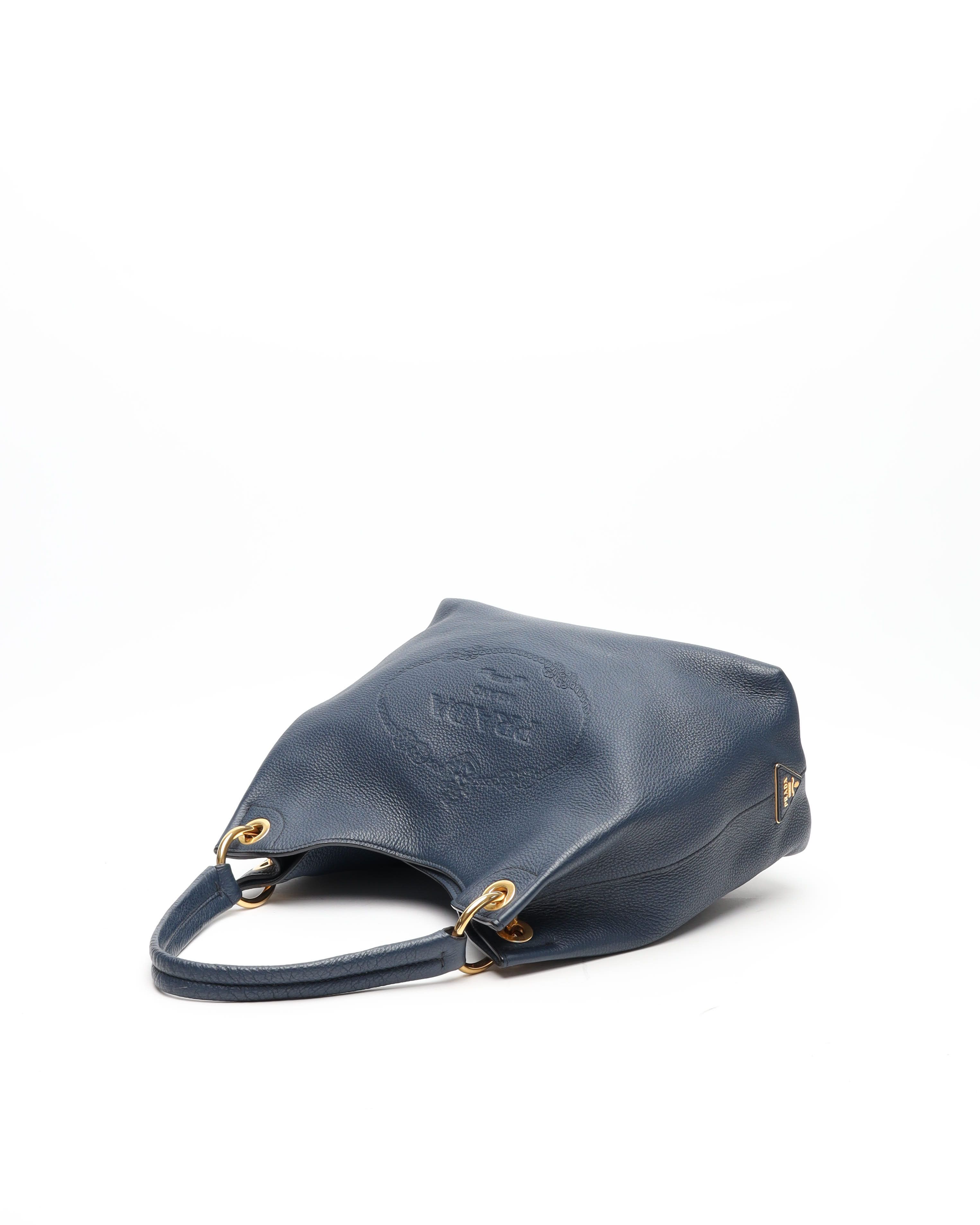 Prada Vitello Phenix Hobo Bag