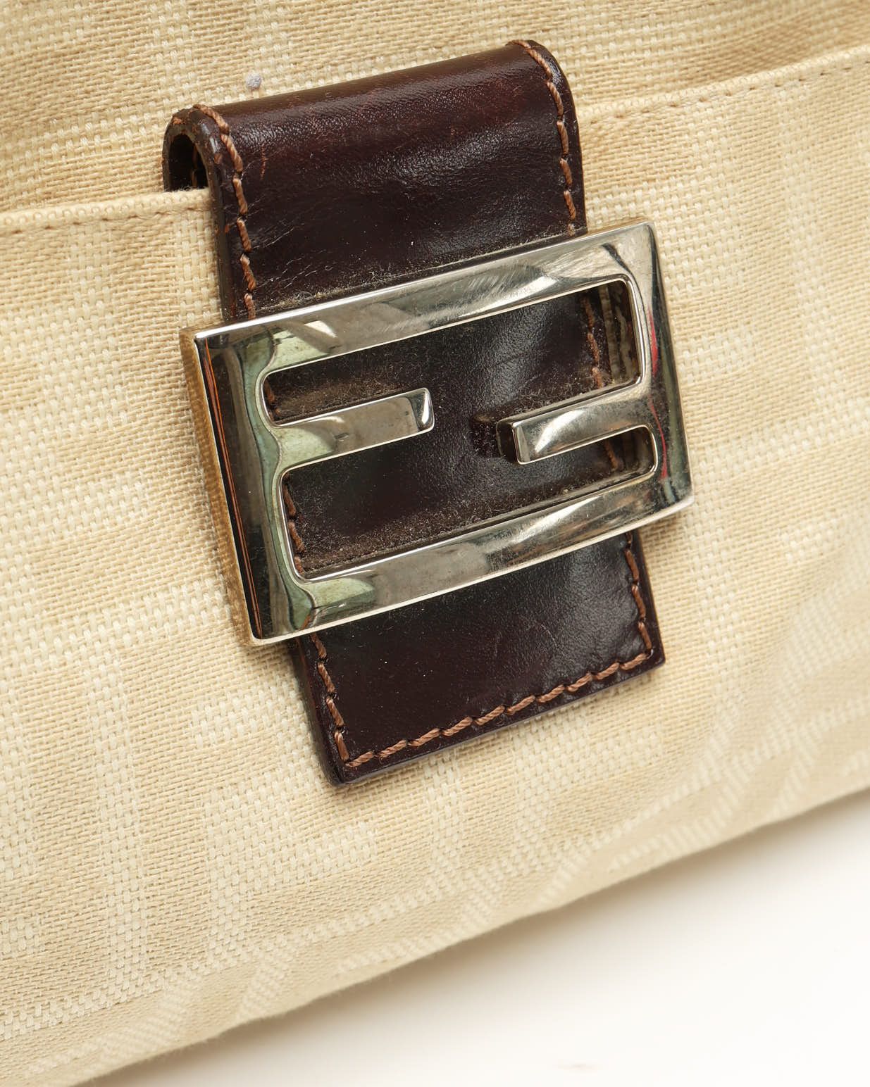 Fendi Zucca Baguette Bag