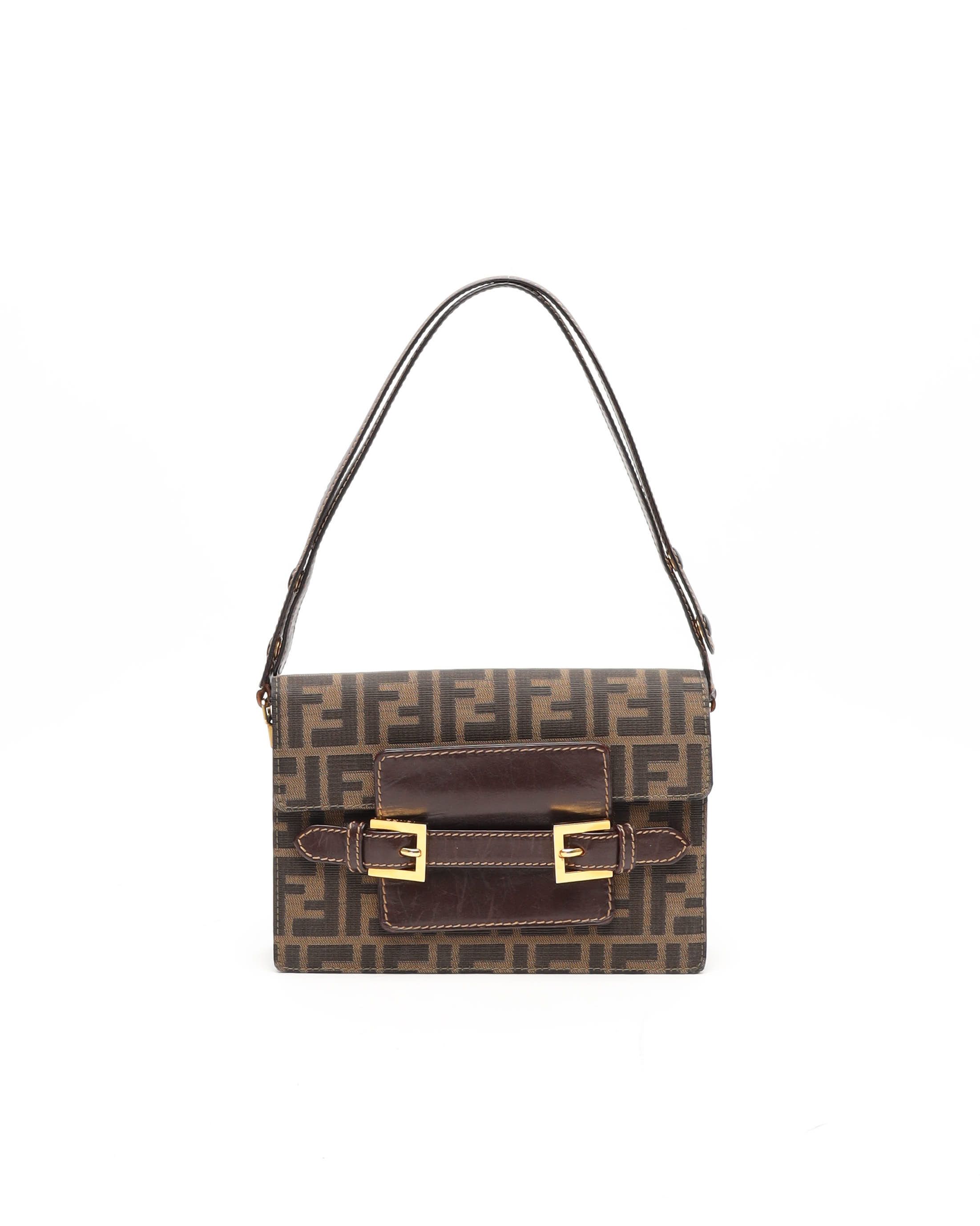 Fendi Zucca Shoulder Bag