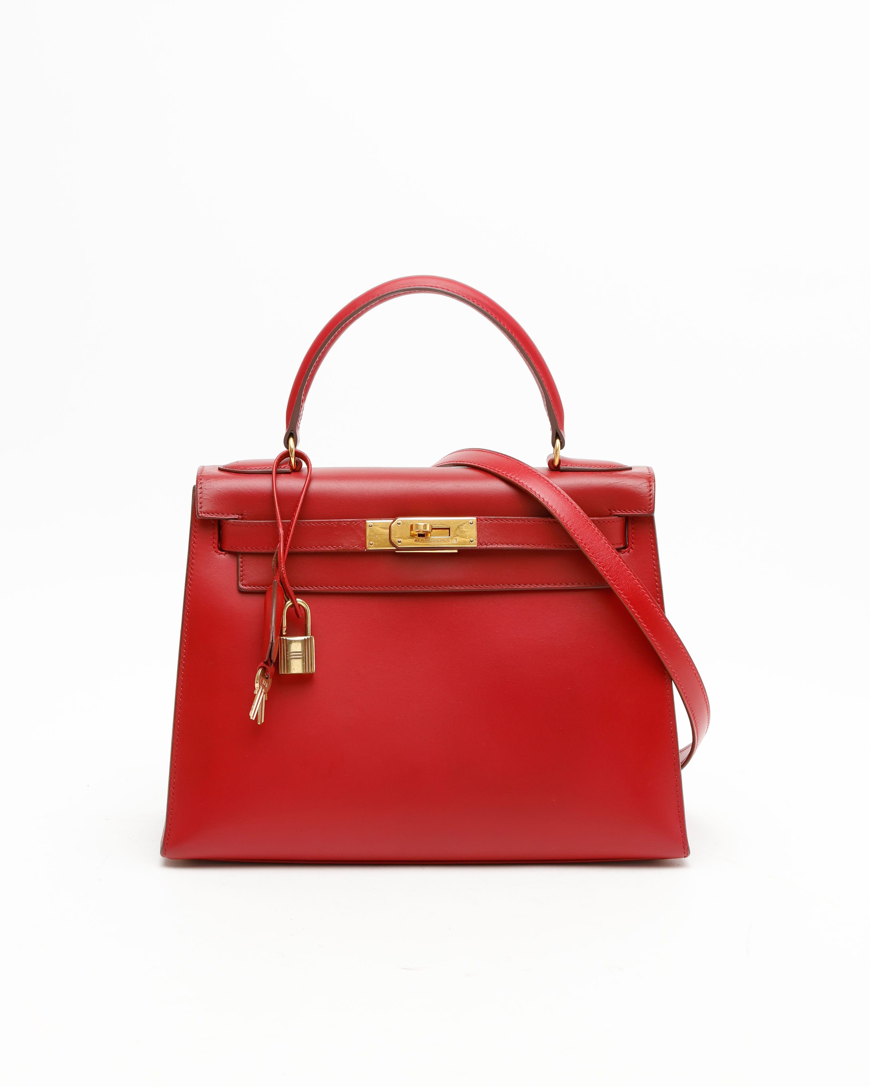 Hermès Kelly Box 28 Sellier Bag