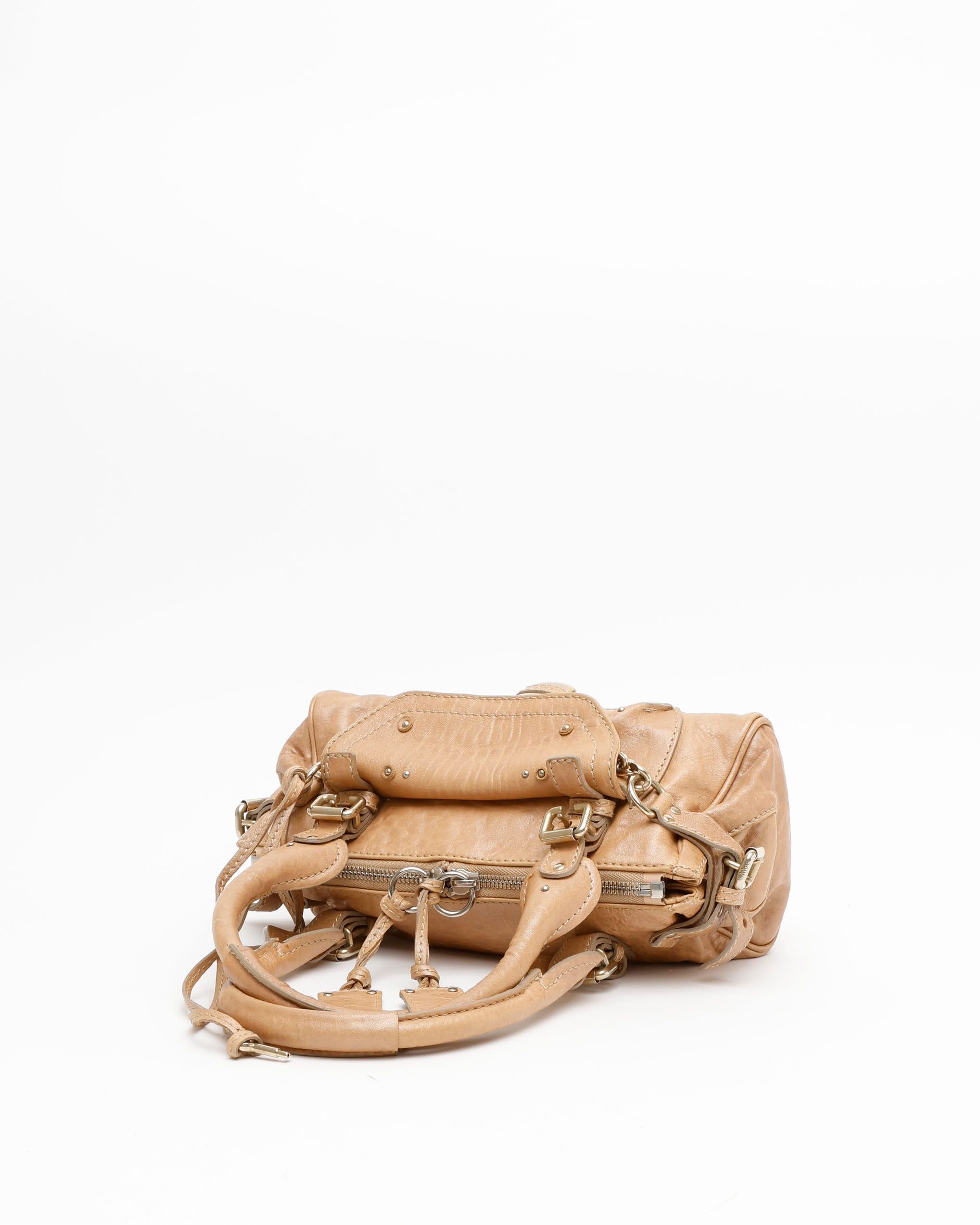 Chloé Small Paddington Bag In Sand