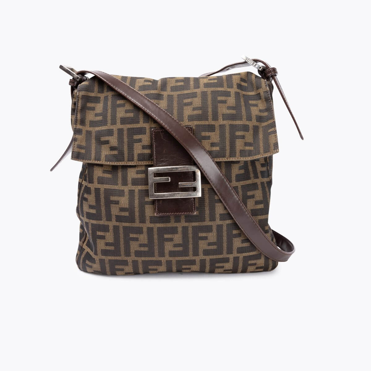FENDI Zucca Crossbody Bag