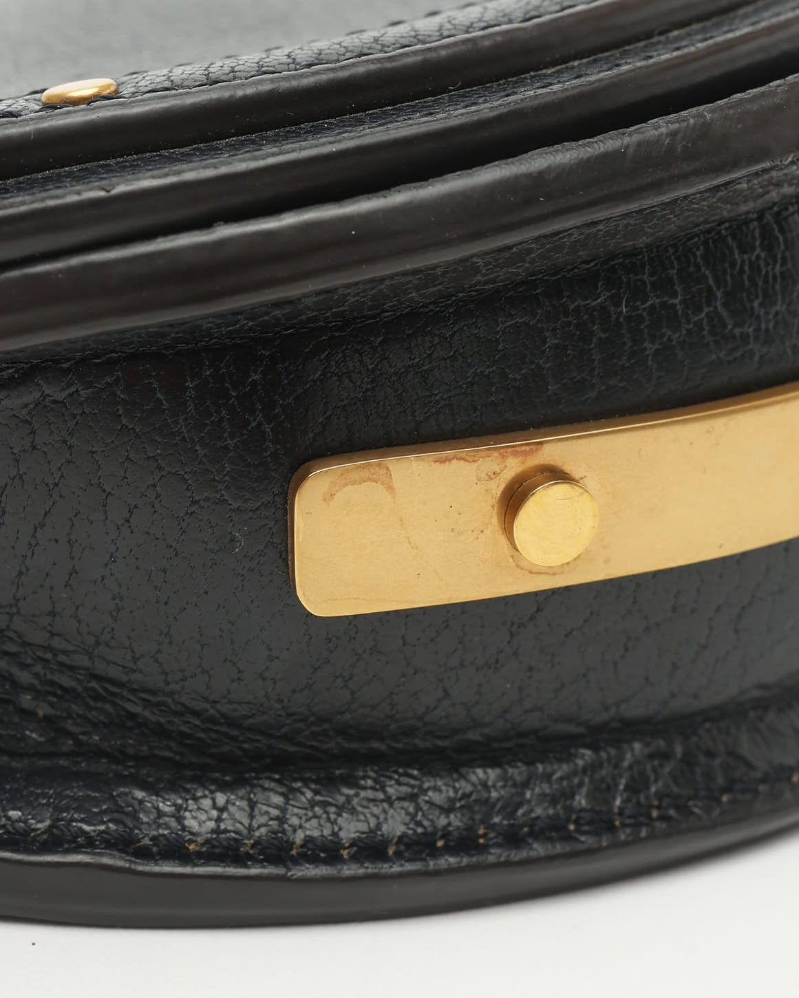 Chloé Mini Bracelet Nile Bag In Black