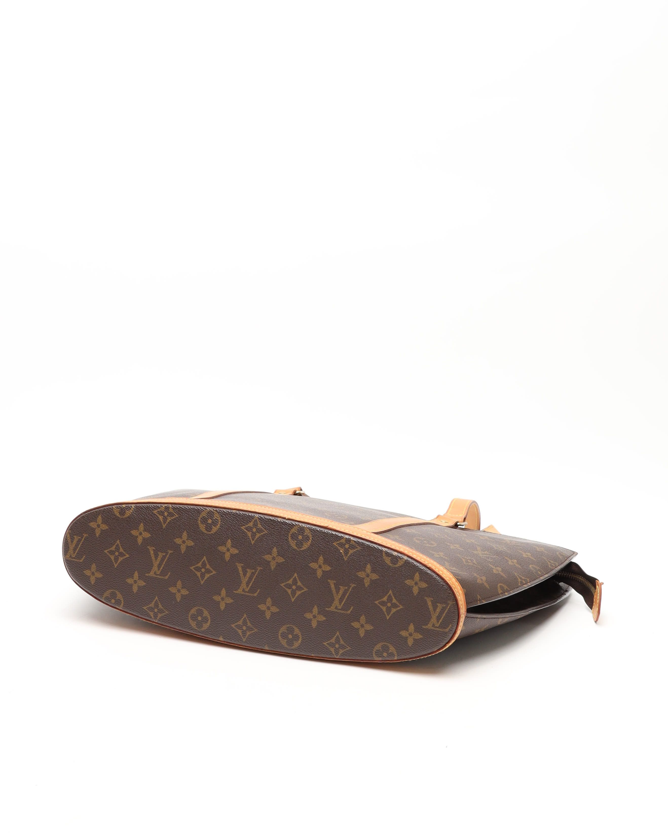 Pre-owned Louis Vuitton Monogram Babylone Tote Bag In Brown