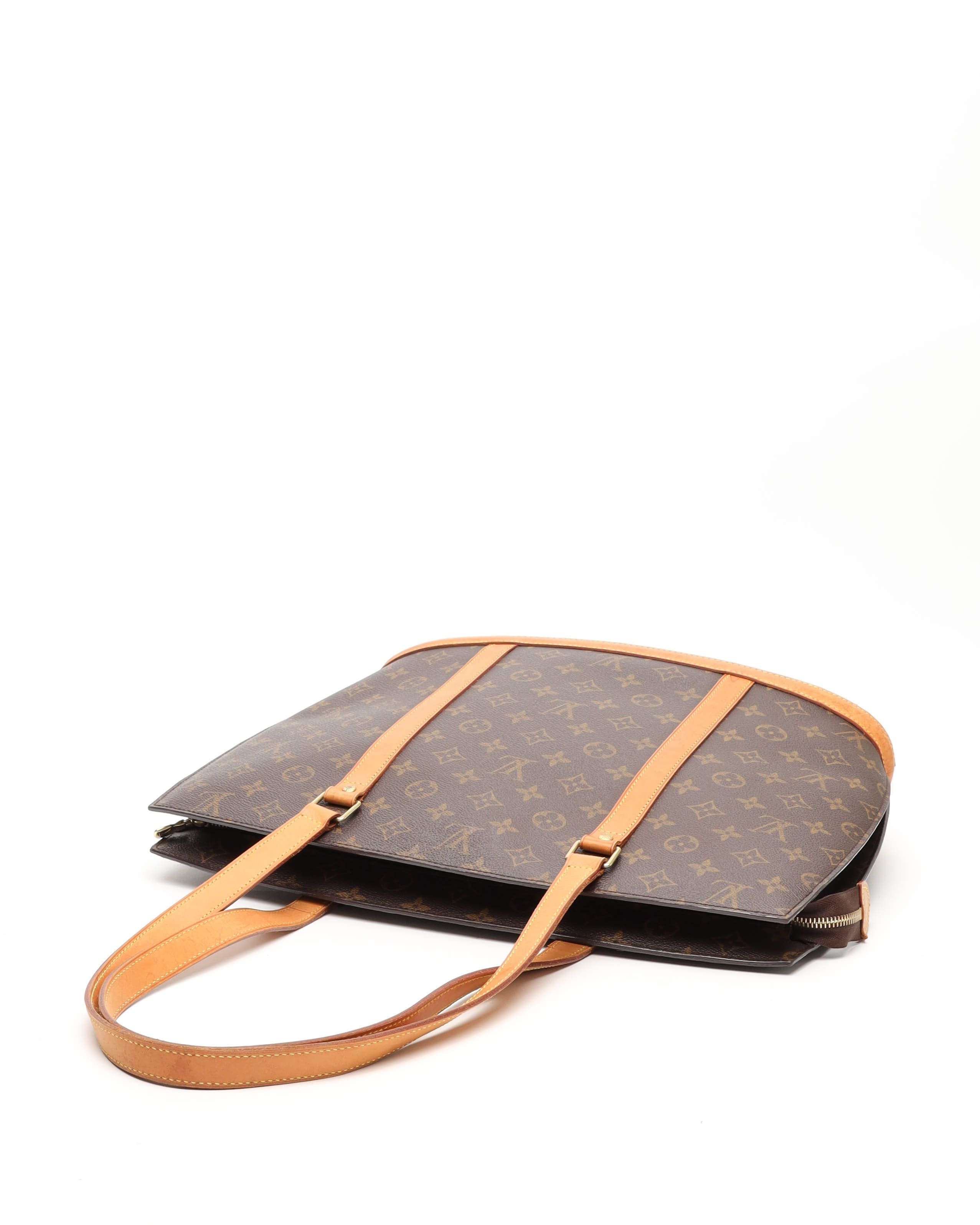 Pre-owned Louis Vuitton Monogram Babylone Tote Bag In Brown