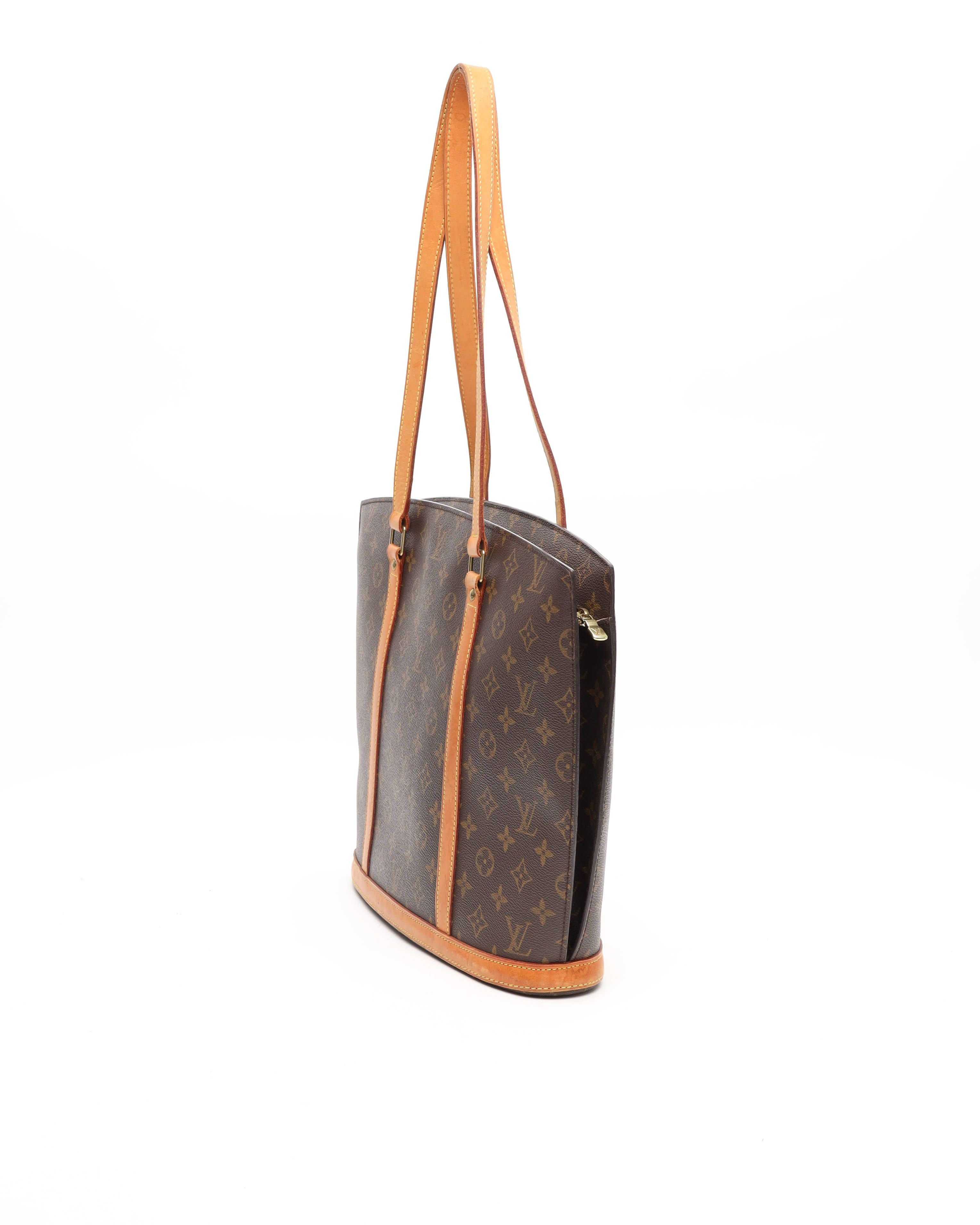 Pre-owned Louis Vuitton Monogram Babylone Tote Bag In Brown