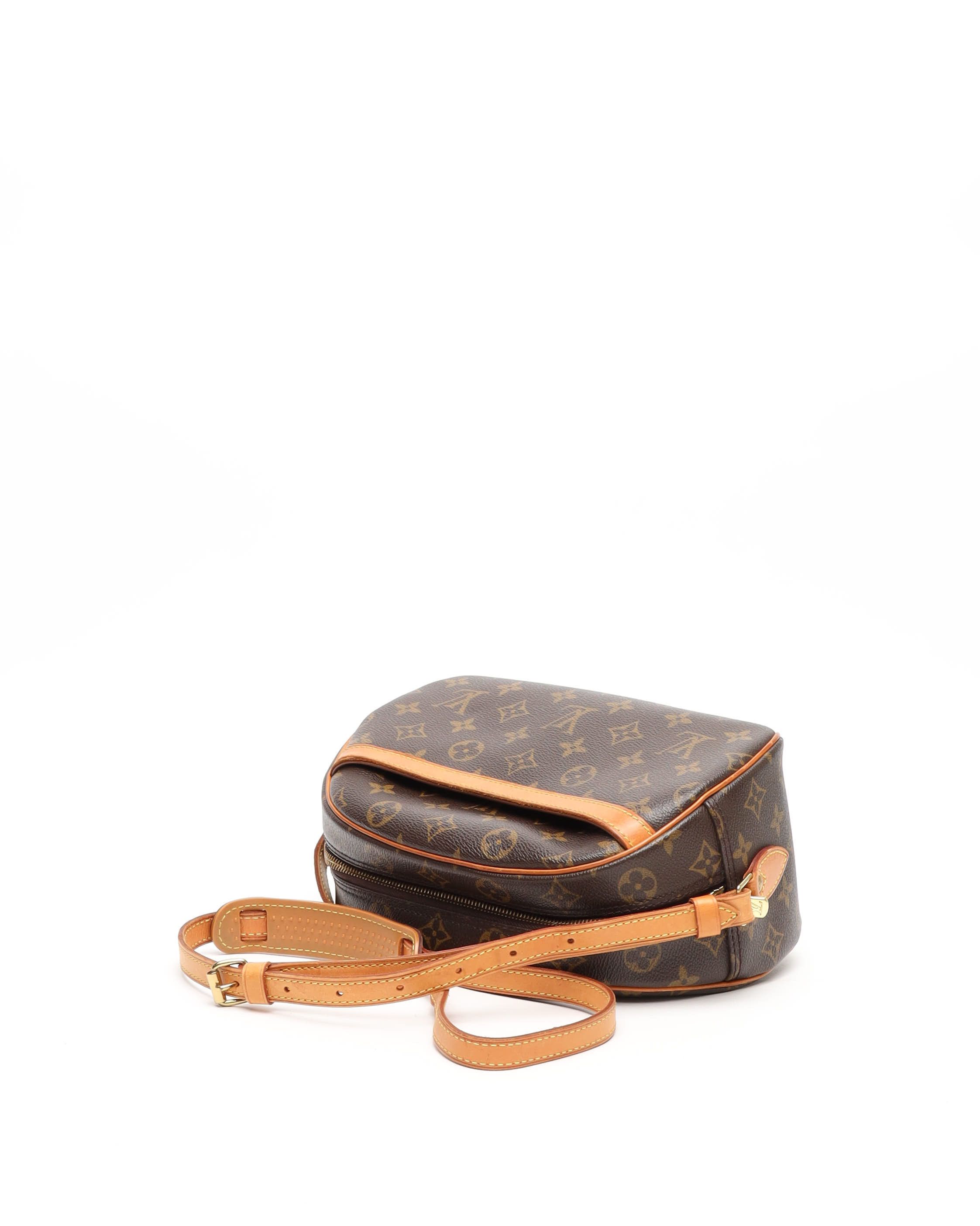 Pre-owned Louis Vuitton Monogram Blois Bag In Brown