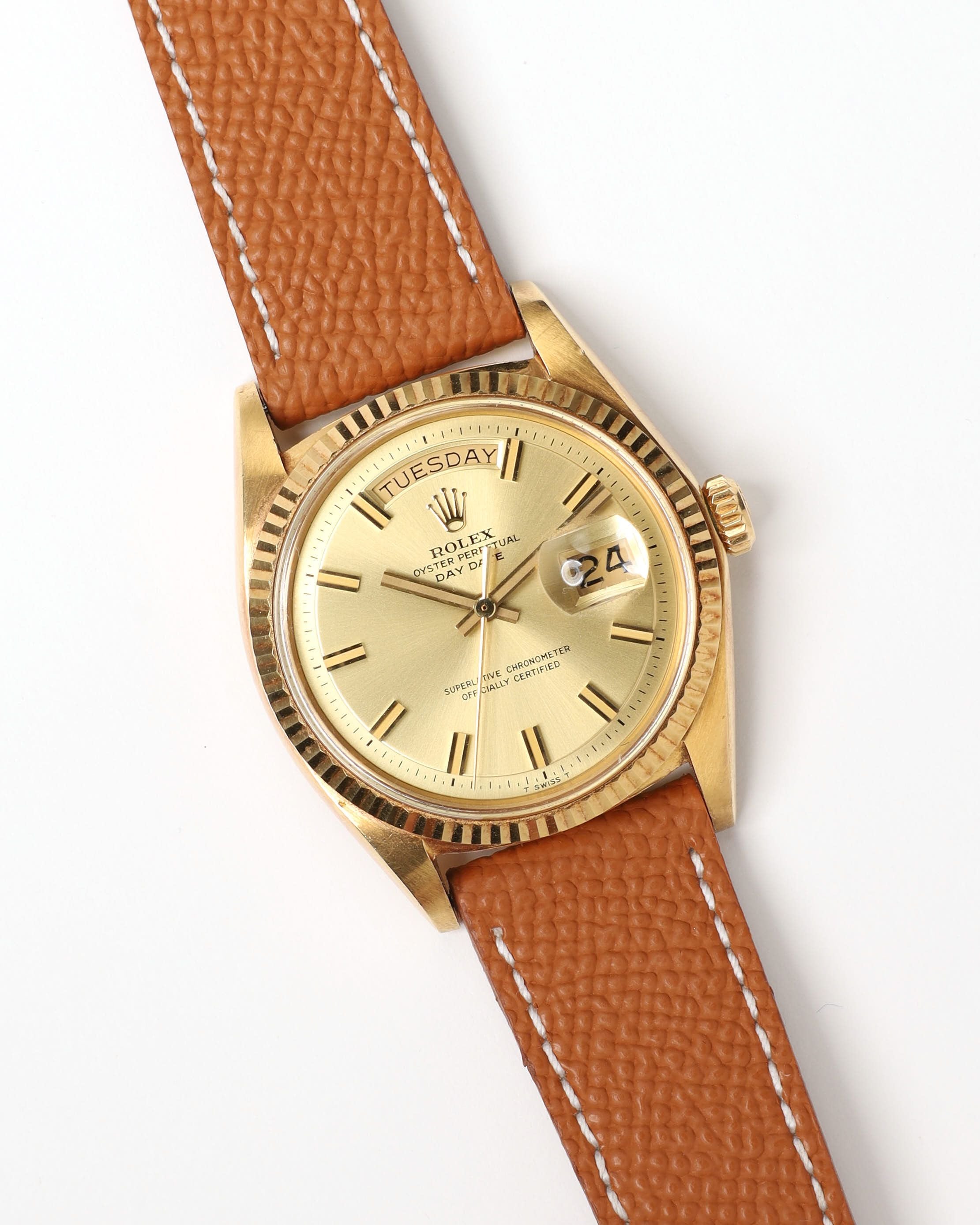 Rolex DayDate 36mm Ref 1803 Rare Wide Boy 1971 Watch