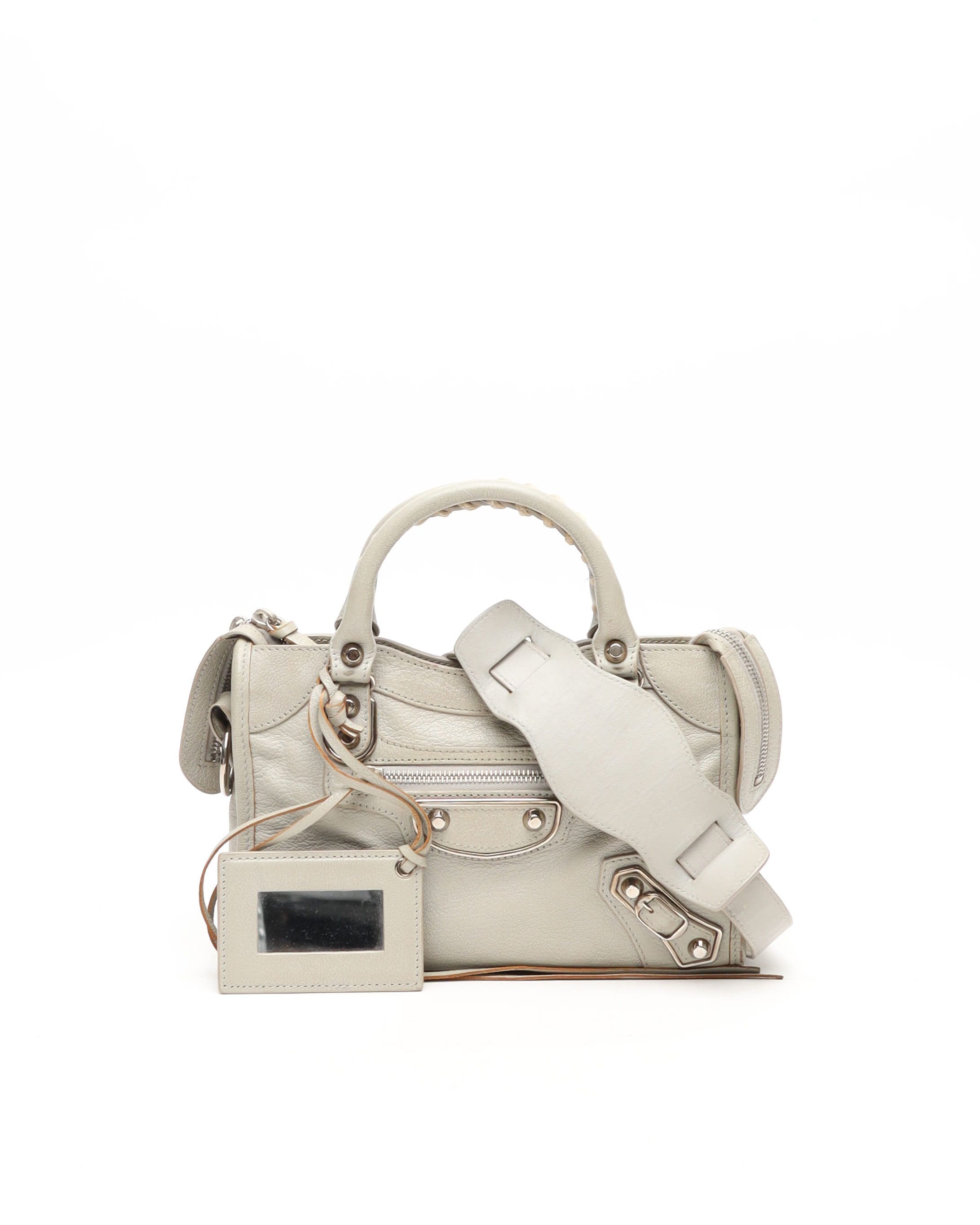 Balenciaga Classic Mini Metallic Edge City Bag