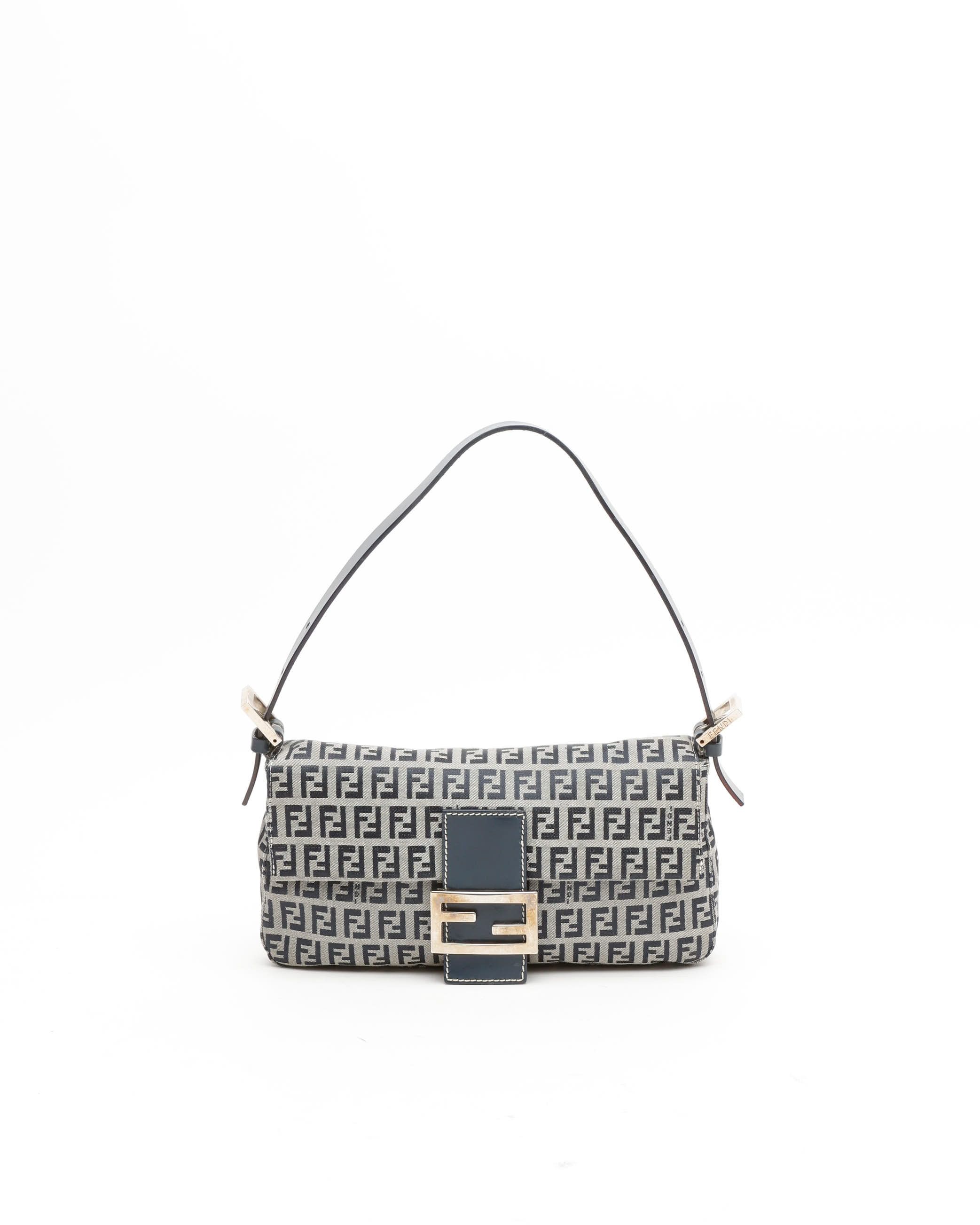 Fendi Zucchino Baguette Bag