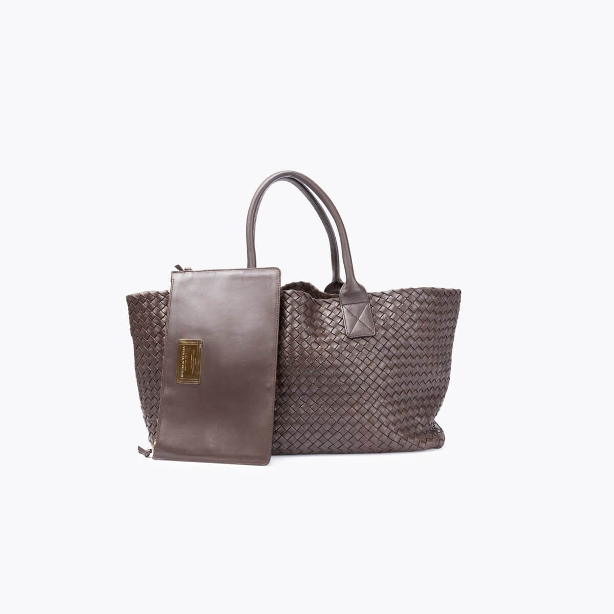 BOTTEGA VENETA Intrecciato Cabat MM Tote Bag