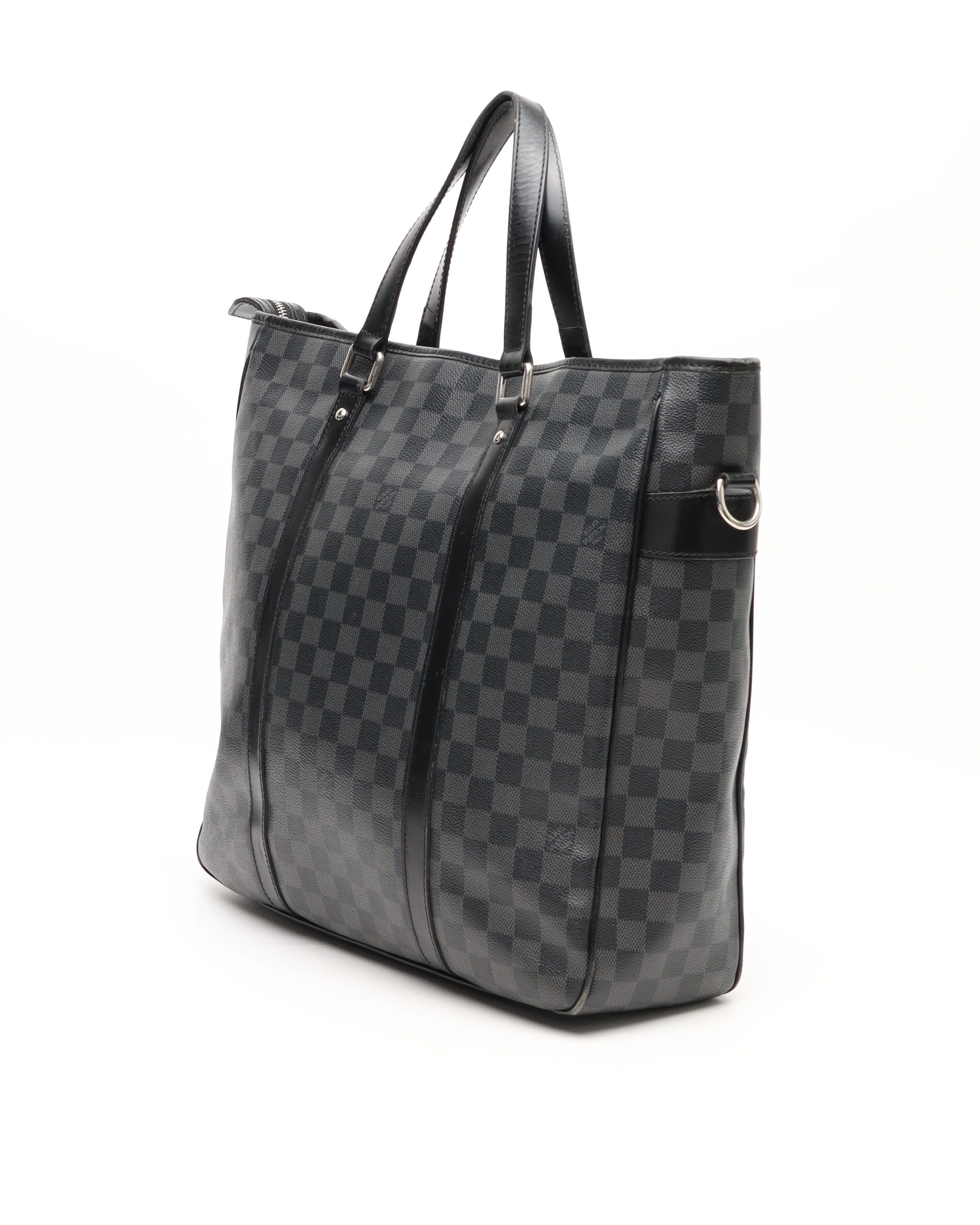 Pre-owned Louis Vuitton Damier Graphite Tadao Bag