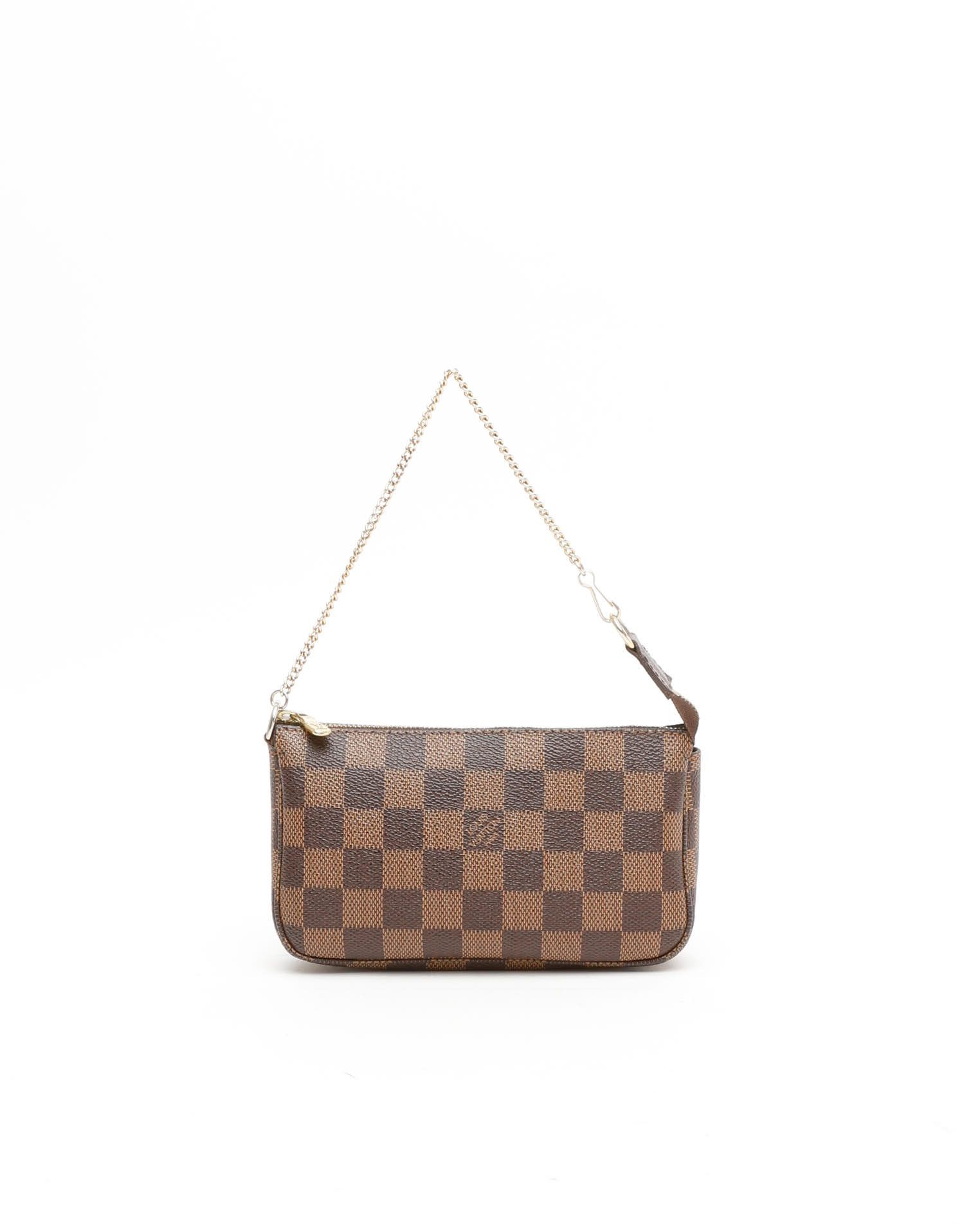 Louis Vuitton Damier Mini Pochette Accessories Bag