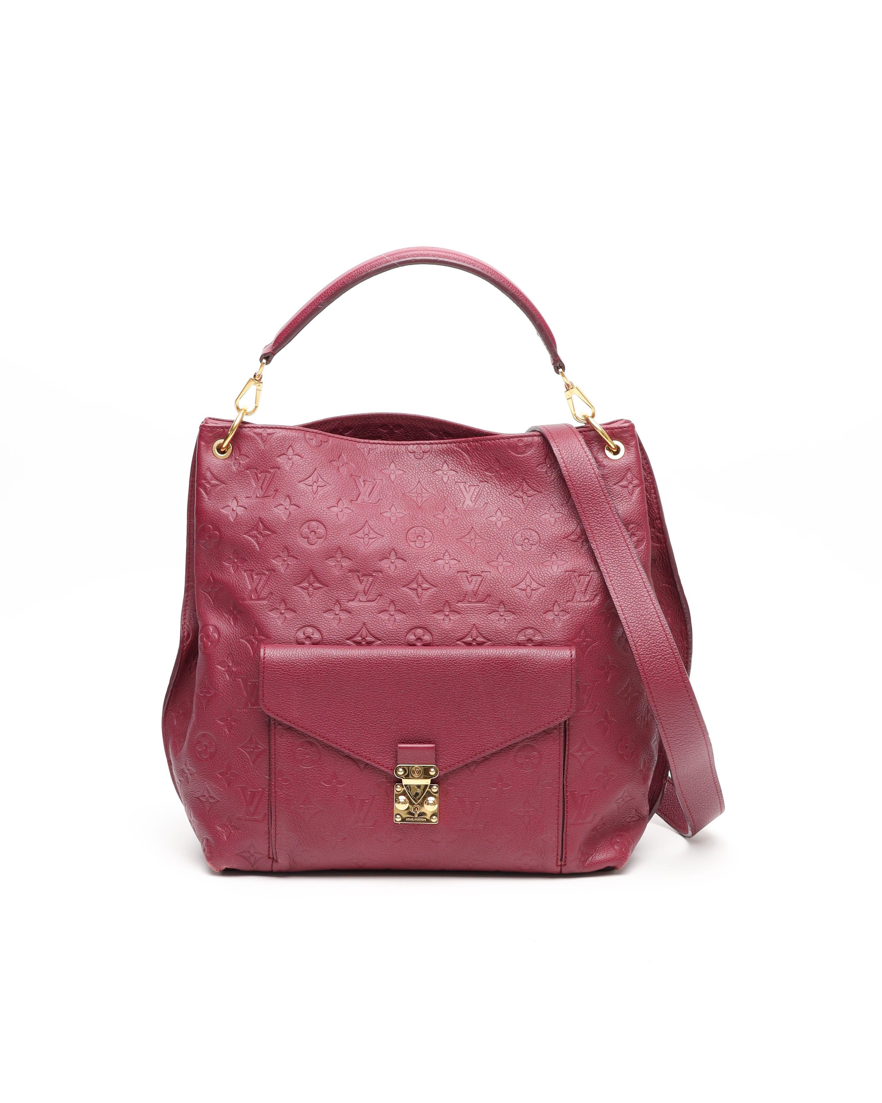 Pre-owned Louis Vuitton Monogram Empreinte Métis Hobo