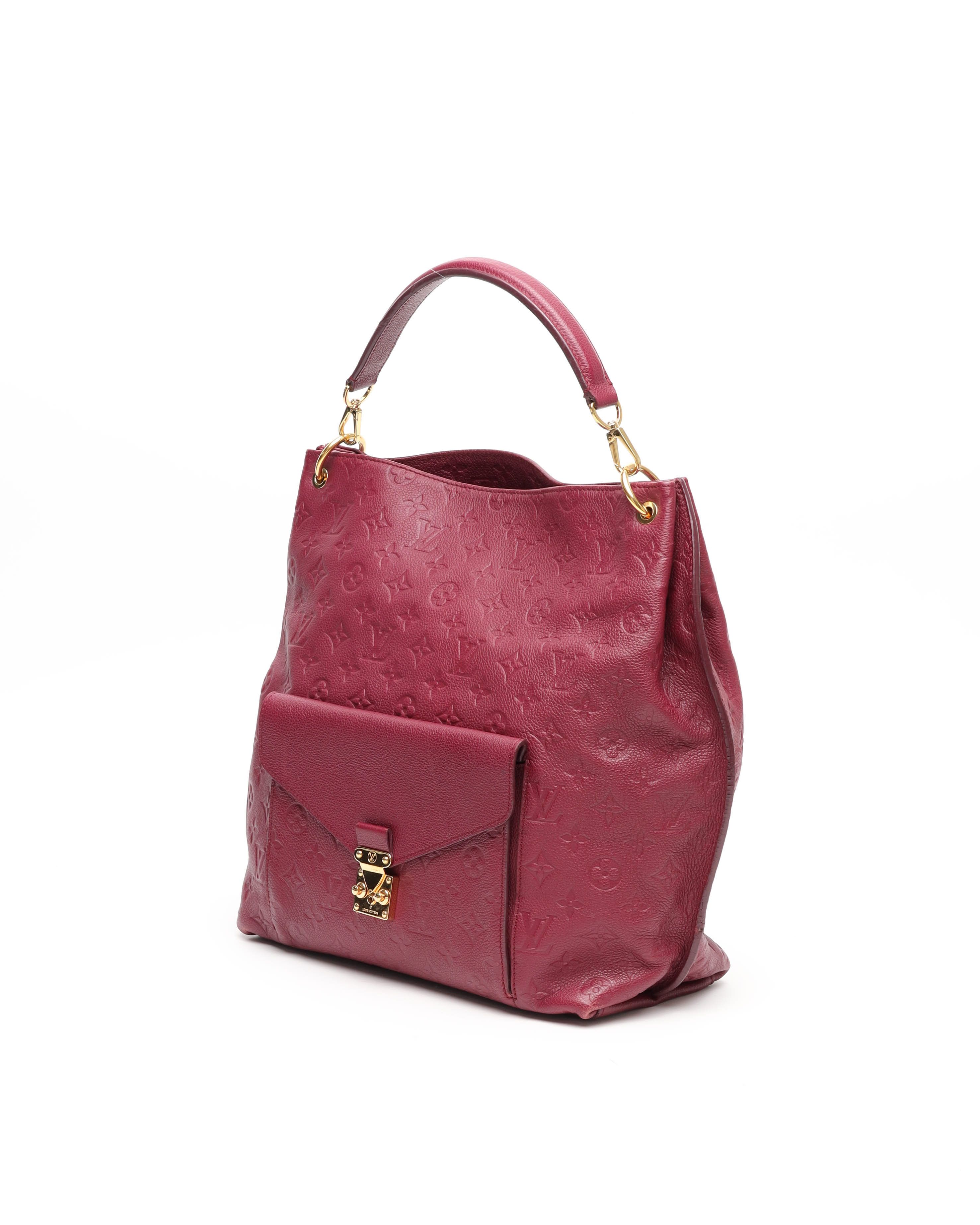 Pre-owned Louis Vuitton Monogram Empreinte Métis Hobo