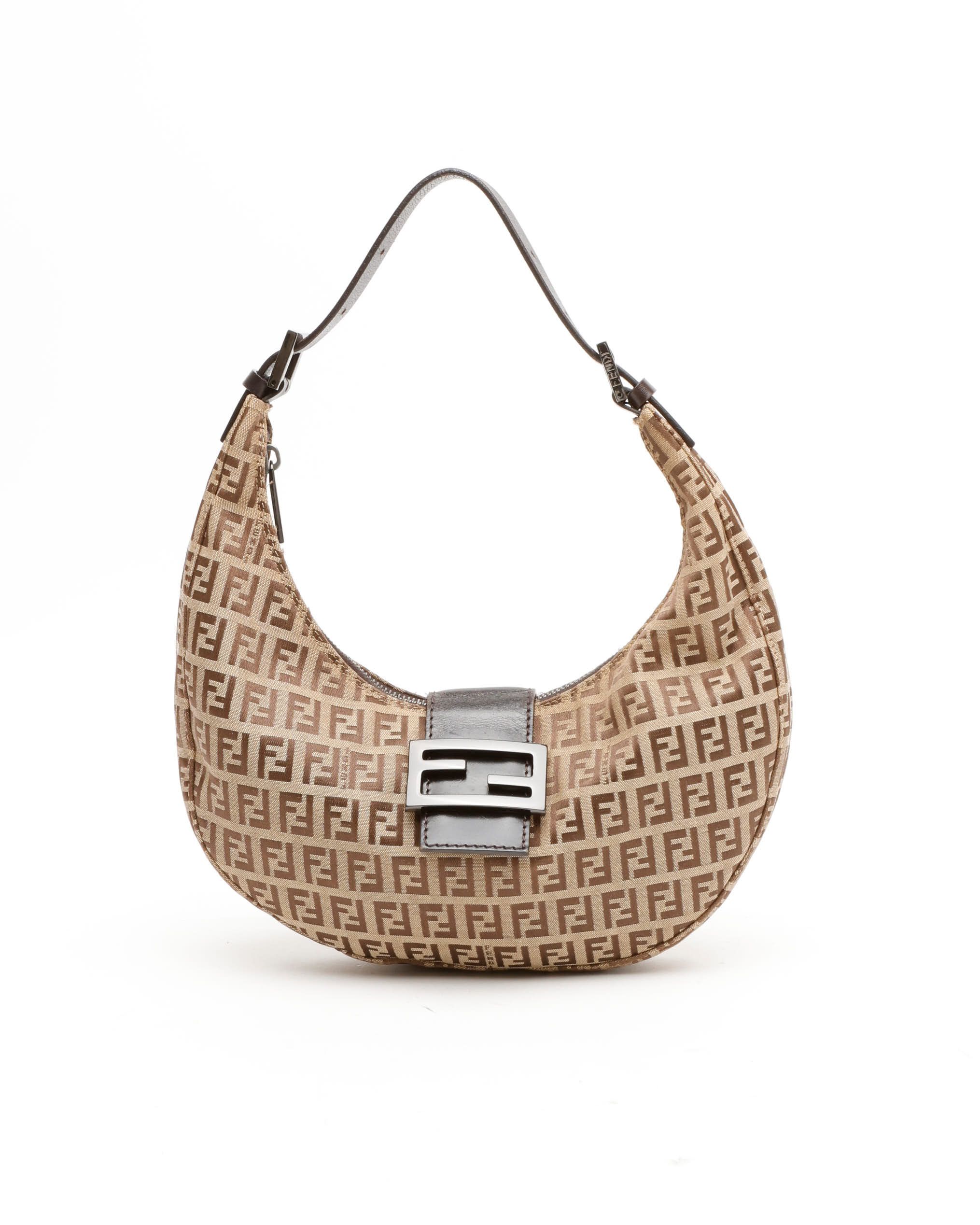 Fendi Zucchino Croissant Bag
