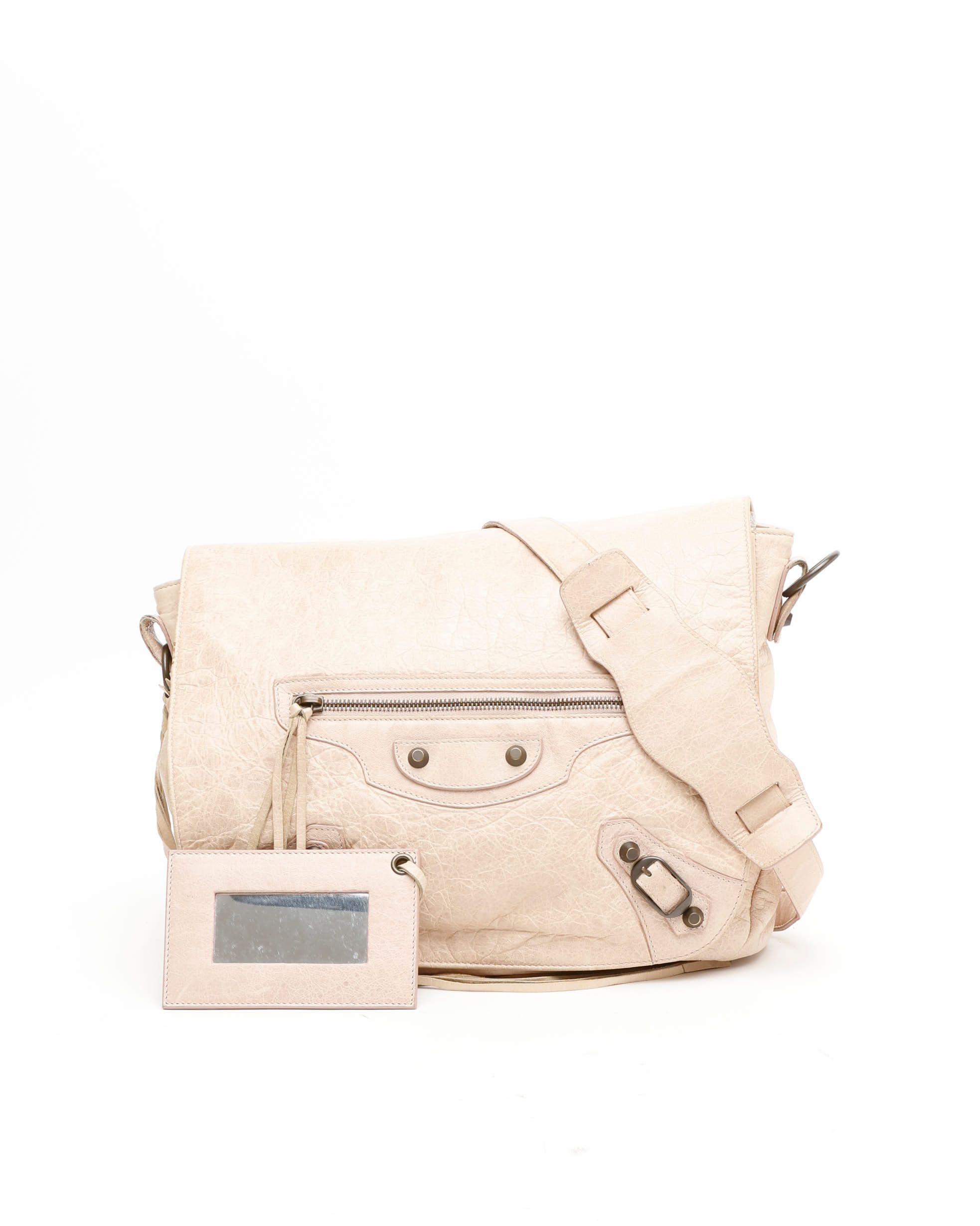 Balenciaga Motocross Classic Folk Messenger Bag