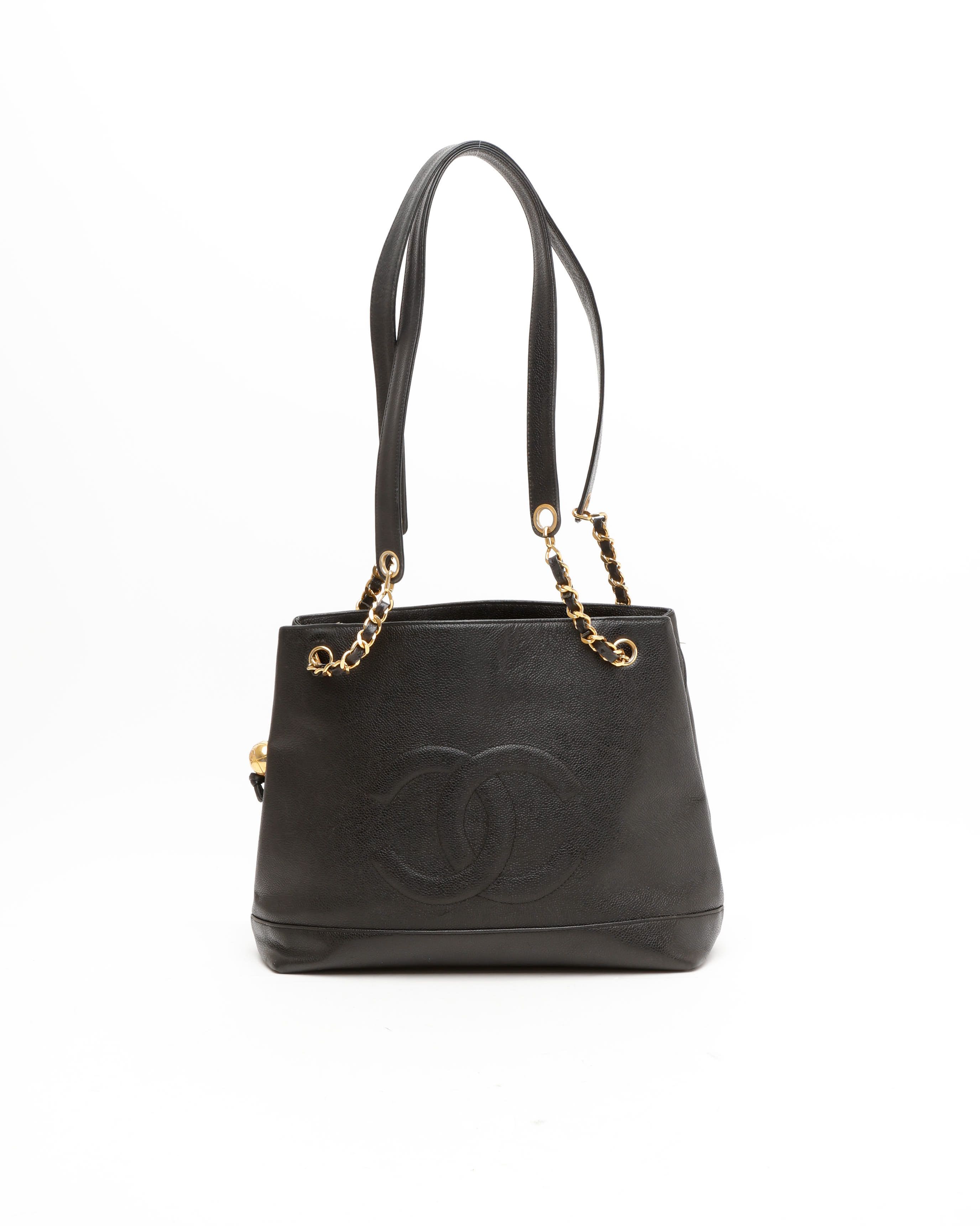 Chanel CC Caviar Chain Bag