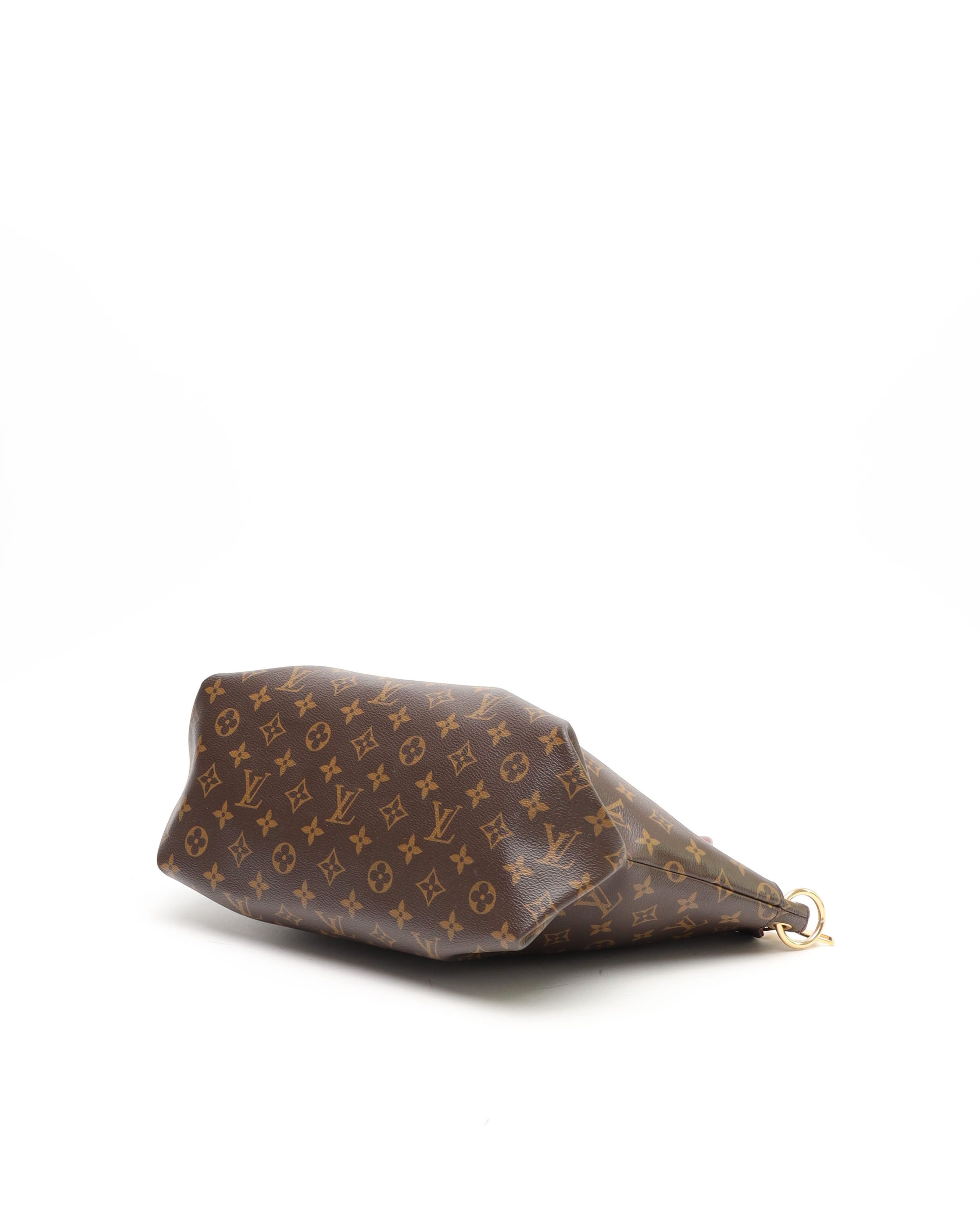 Pre-owned Louis Vuitton Flower Zip Tote Mm Bag